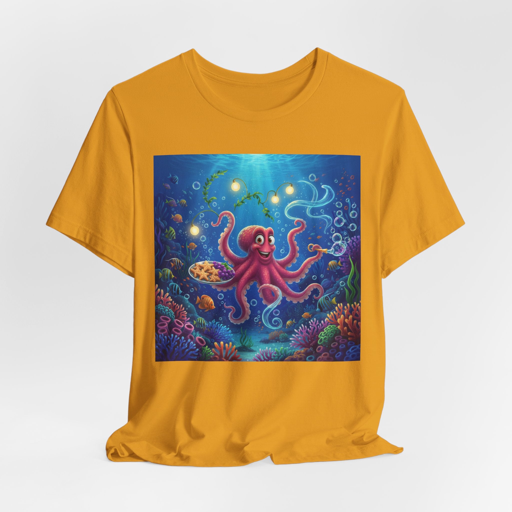 Octopus Ocean Tee — Colorful Underwater Sea Life T-Shirt