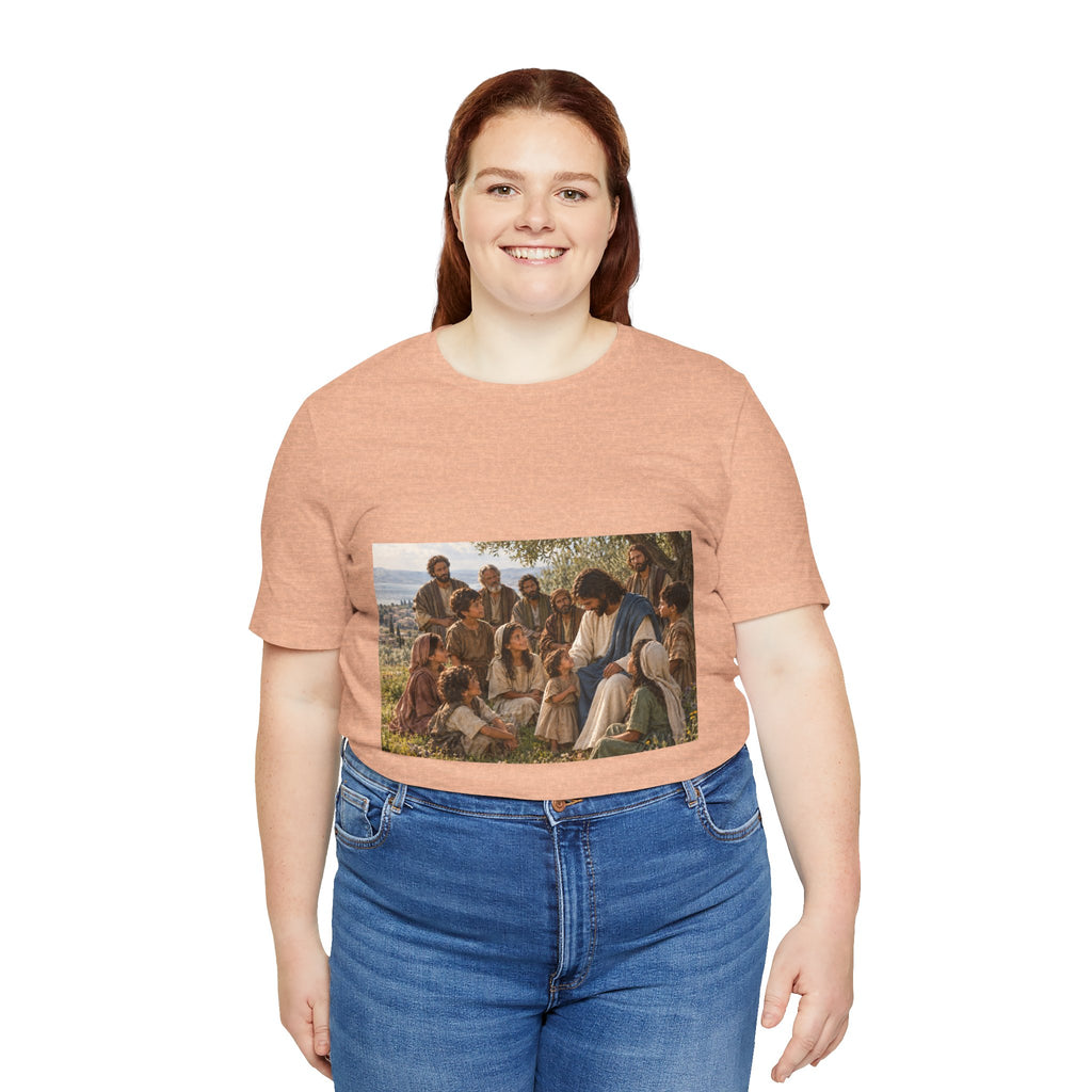 Hulabuloo — Jesus Teaching Children — Bible T-Shirt