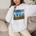 Lizard Family Summer Hoodie — Cute Colorful Summer Graphic Sweatshirt