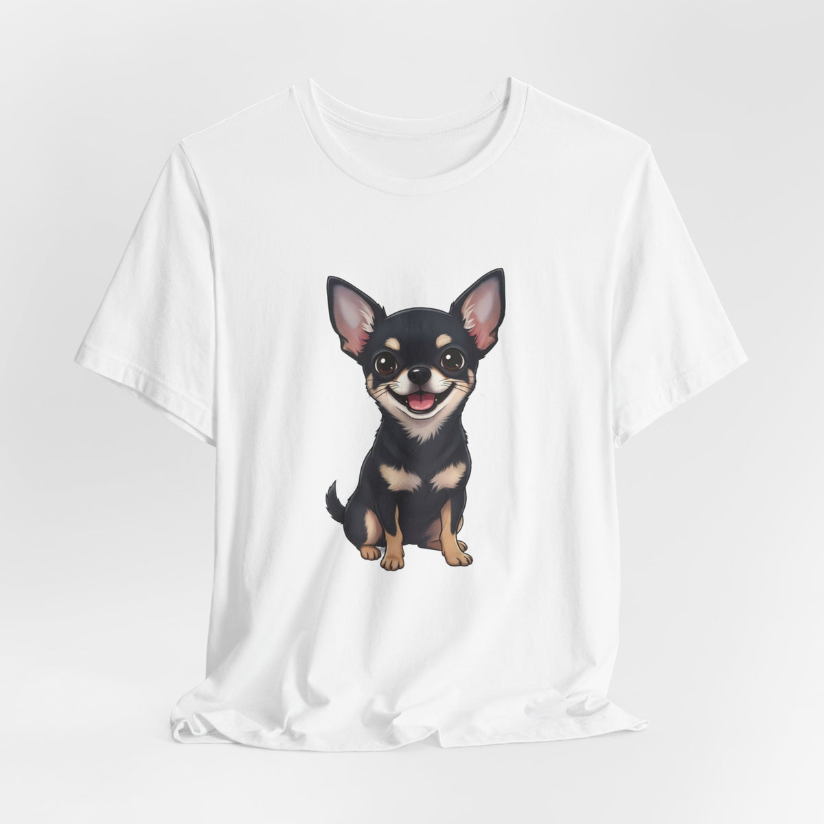 Chihuahua — Black Fur — Pups T-Shirt