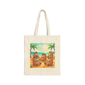 Capybaras Beach Scene Tote Bag