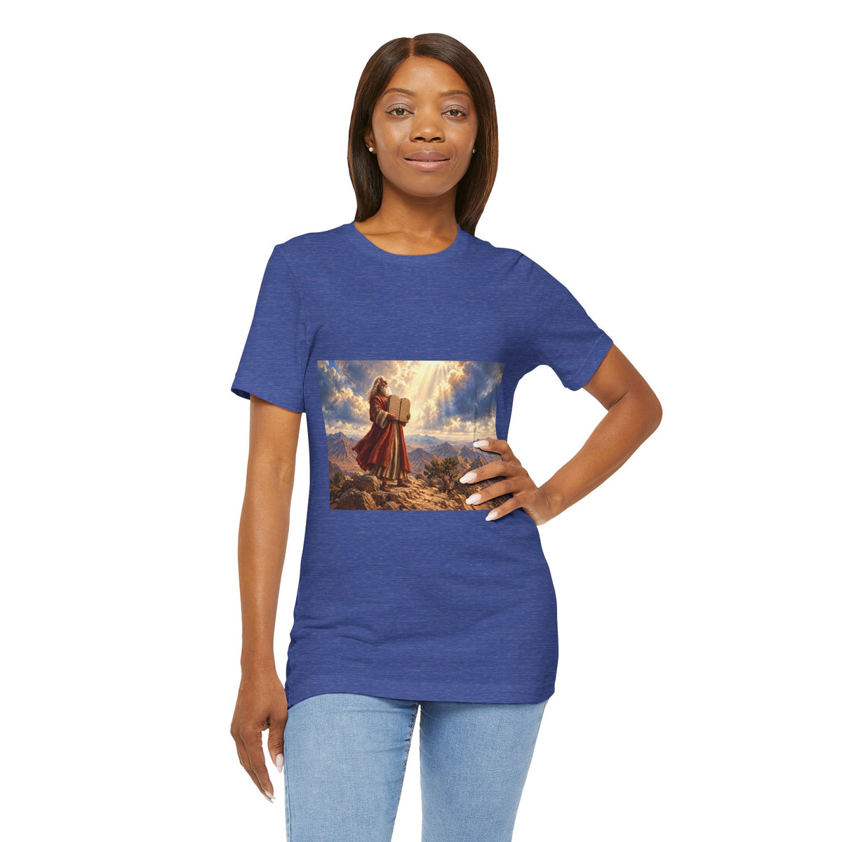 Hulabuloo — Moses Ten Commandments — Bible T-Shirt