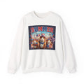 Guinea Pigs Patriotic Summer Fair Sweatshirt | Cute 4th of July Crewneck Graphic