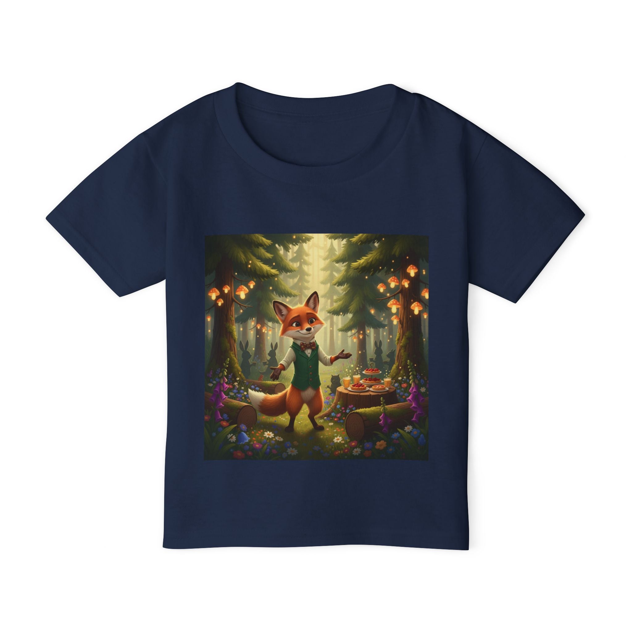 Hulabuloo — Fox — Forest Party Toddler T-Shirt