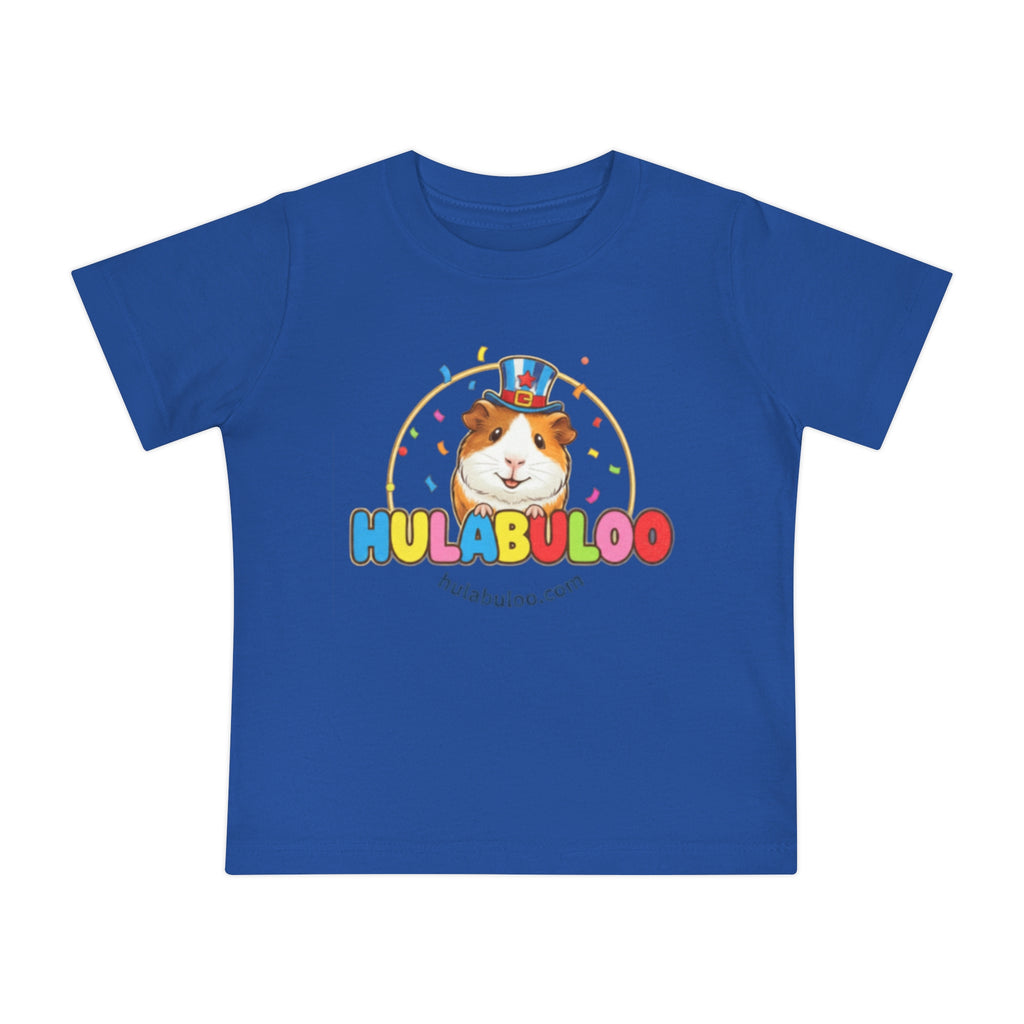 Baby T-Shirt — Colorful Cute 'HULABULOO' Chester Graphic Tee