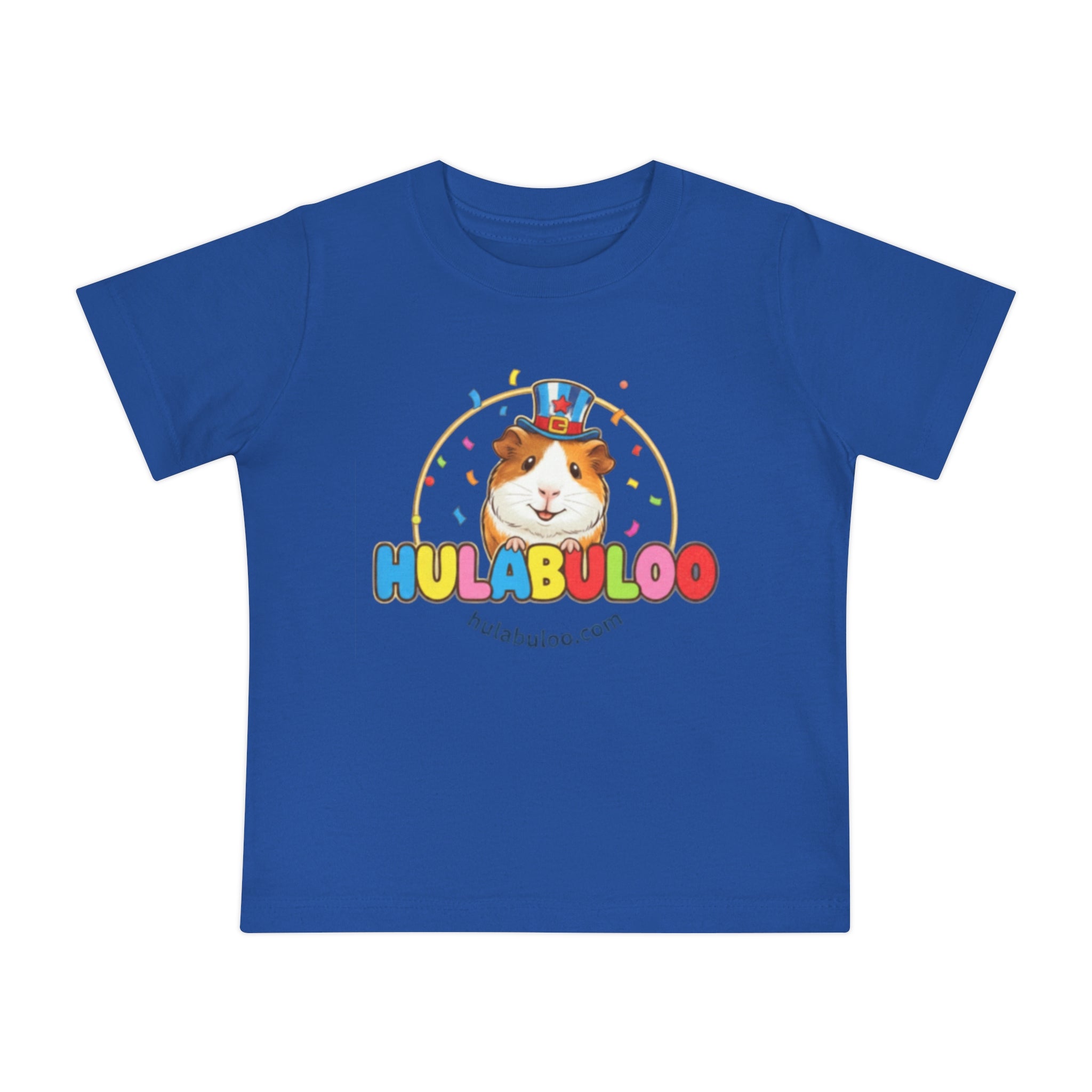 Baby T-Shirt — Colorful Cute 'HULABULOO' Chester Graphic Tee