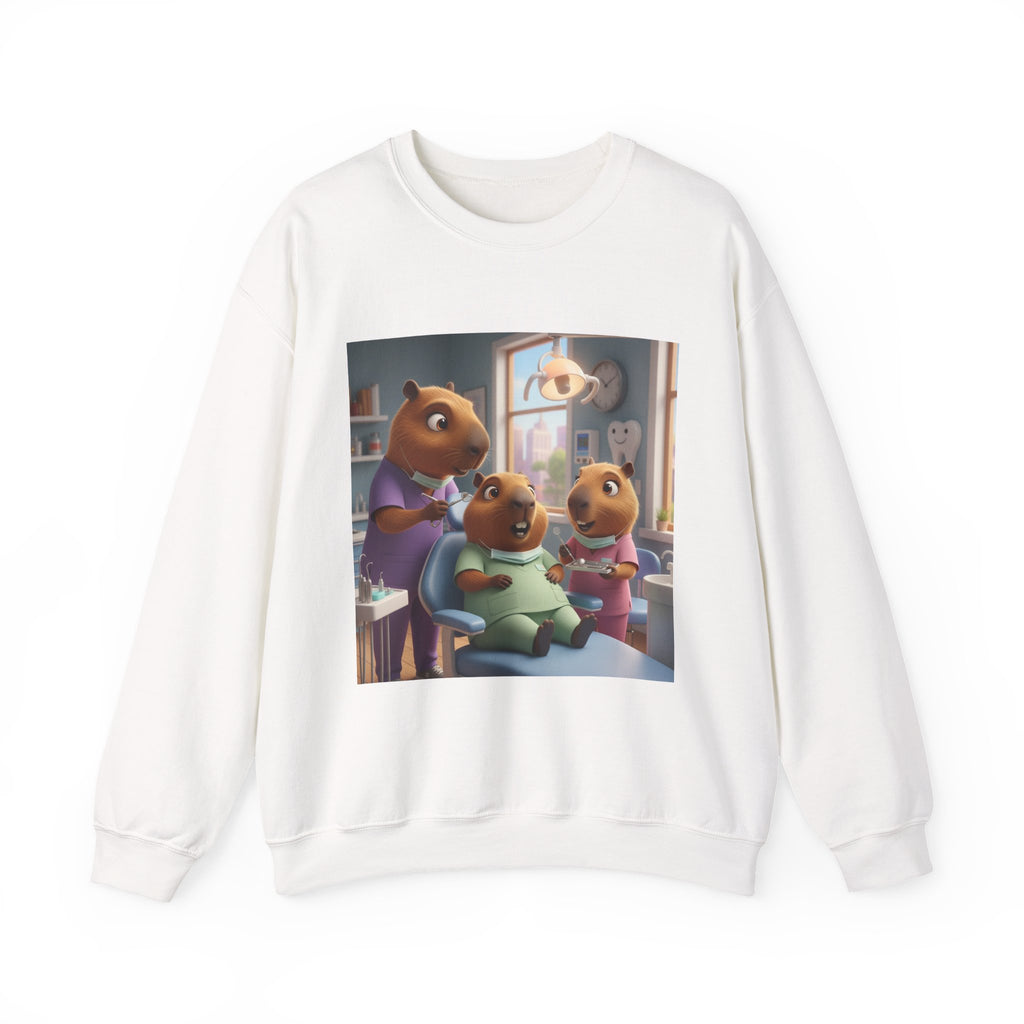 Capybara Dental Checkup Sweatshirt