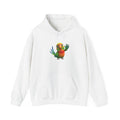 Colorful Parrot Hoodie — Cute Waving Bird Graphic Pullover