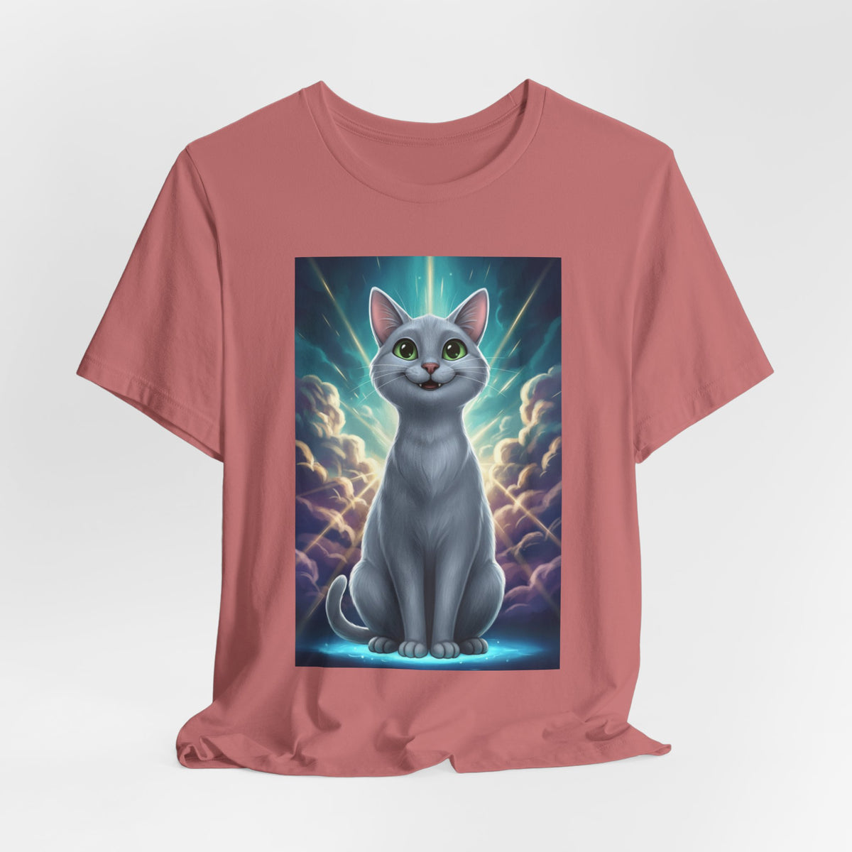 Cat — Russian Blue — T-Shirt