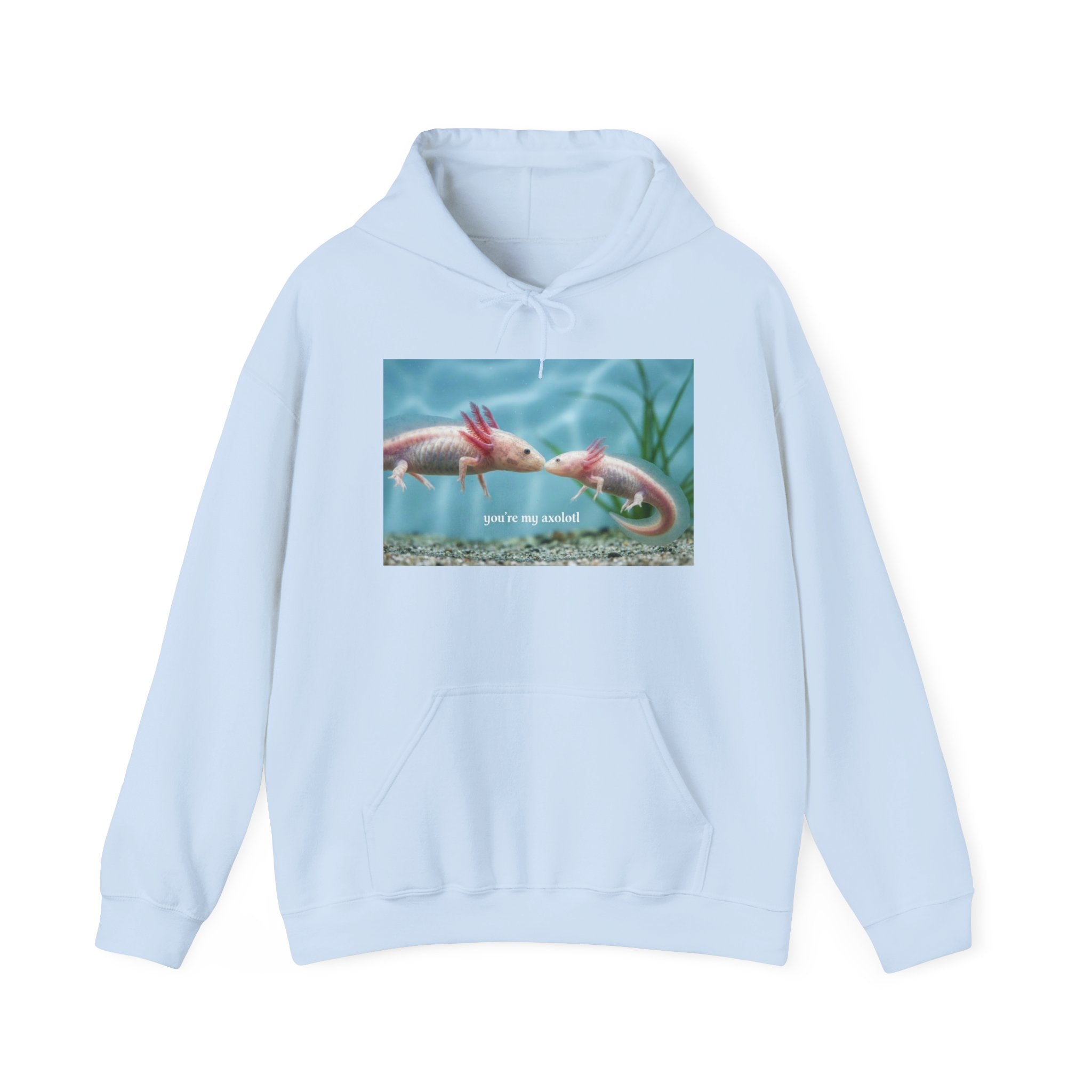 Axolotl My Hoodie — "You're My Axolotl" Comfort Graphic Hoodie