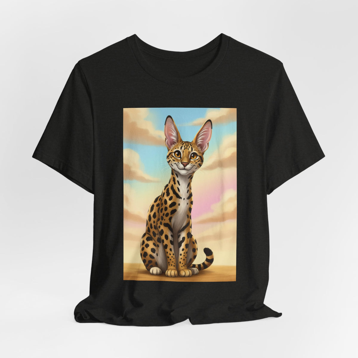 Cat — Savannah — T-Shirt