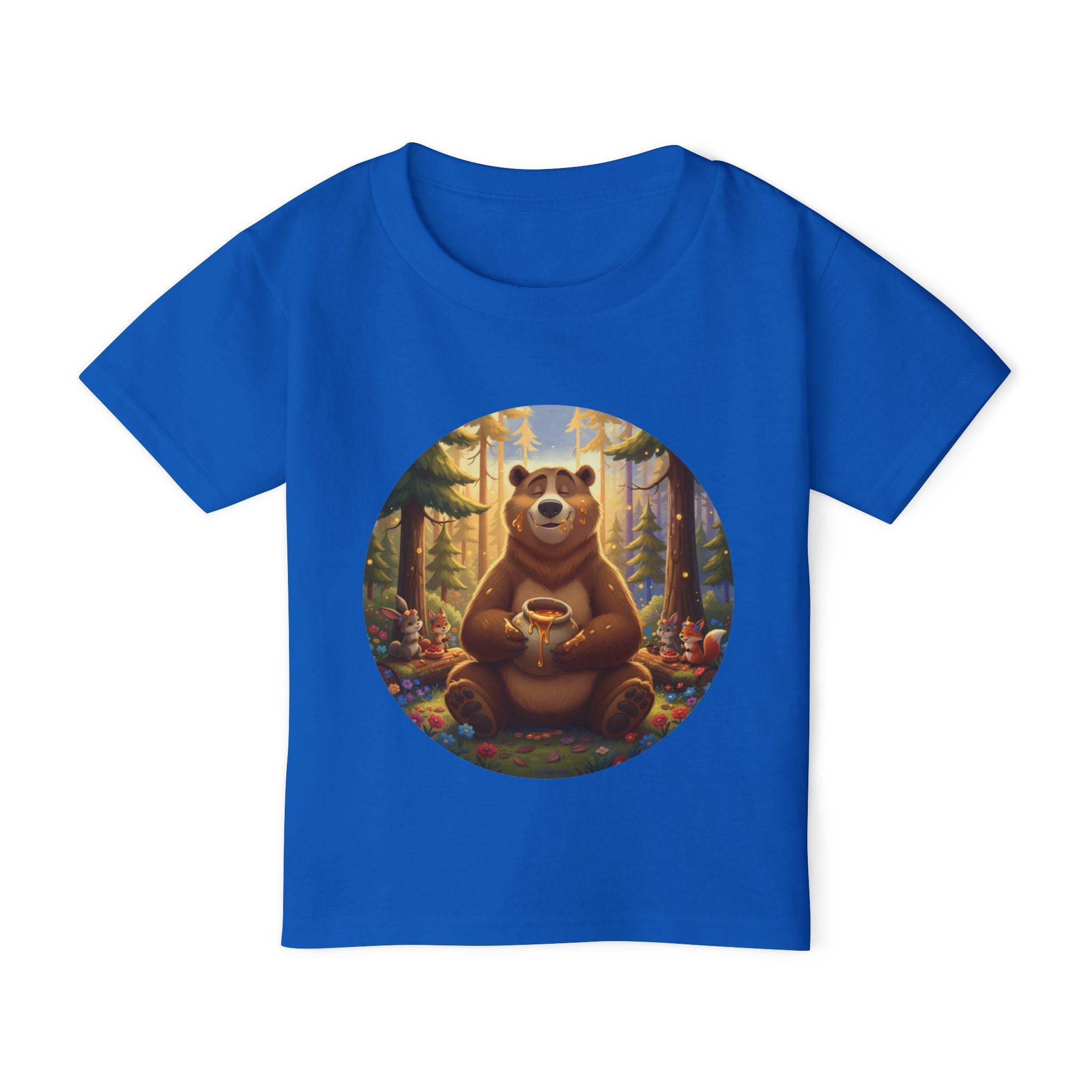 Hulabuloo — Bear — Forest Party Toddler T-Shirt