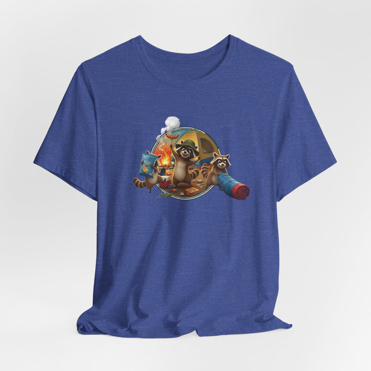 Raccoon Raiding the Camp Graphic Tee