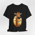 Giraffe Sunset Tee - Safari Wildlife Graphic T-Shirt