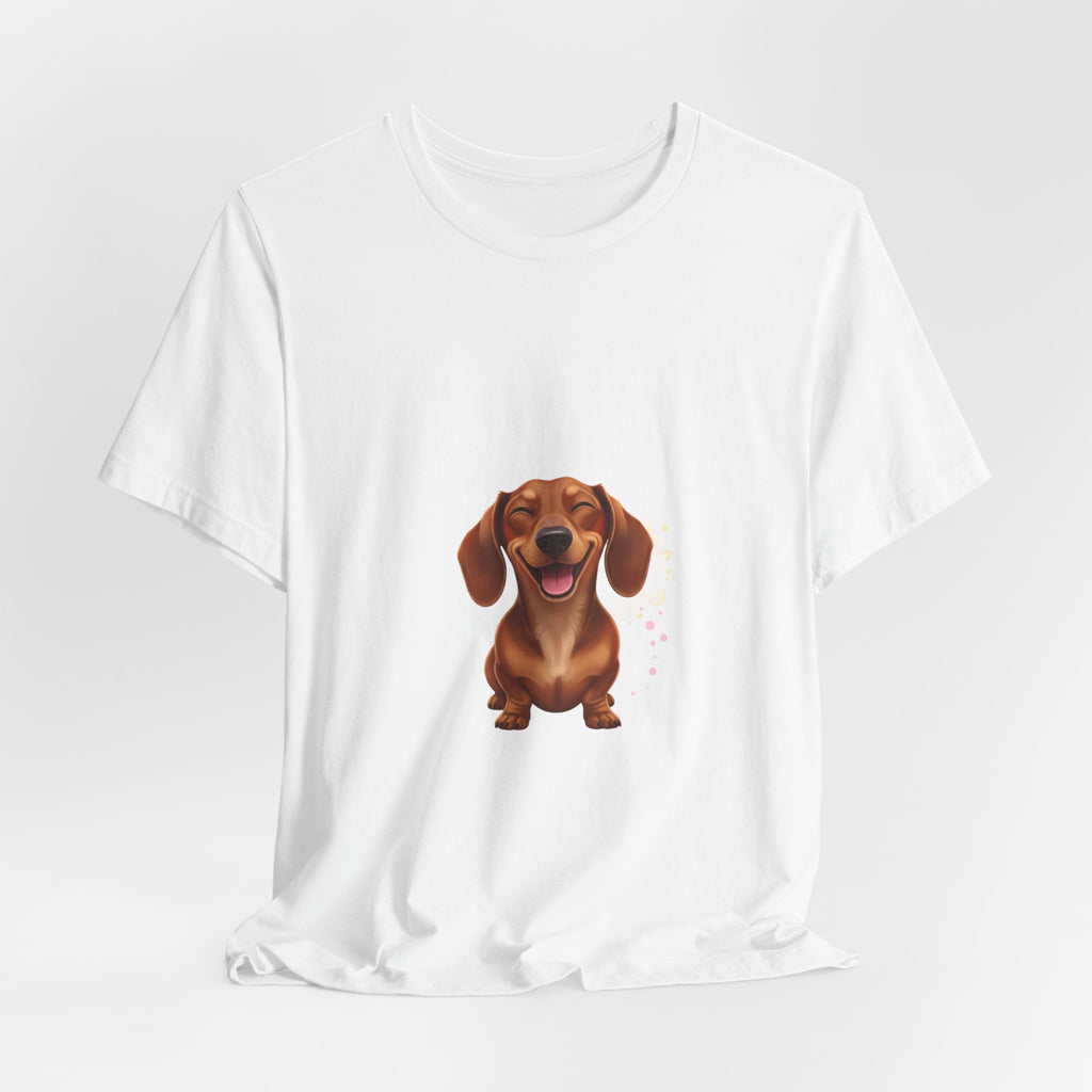 Dachshund Smile T-Shirt — Cute Happy Wiener Dog Tee