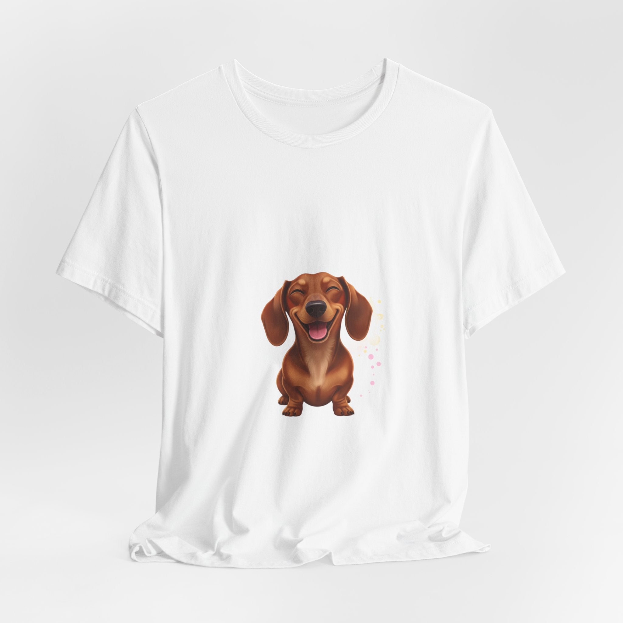 Dachshund Smile T-Shirt — Cute Happy Wiener Dog Tee