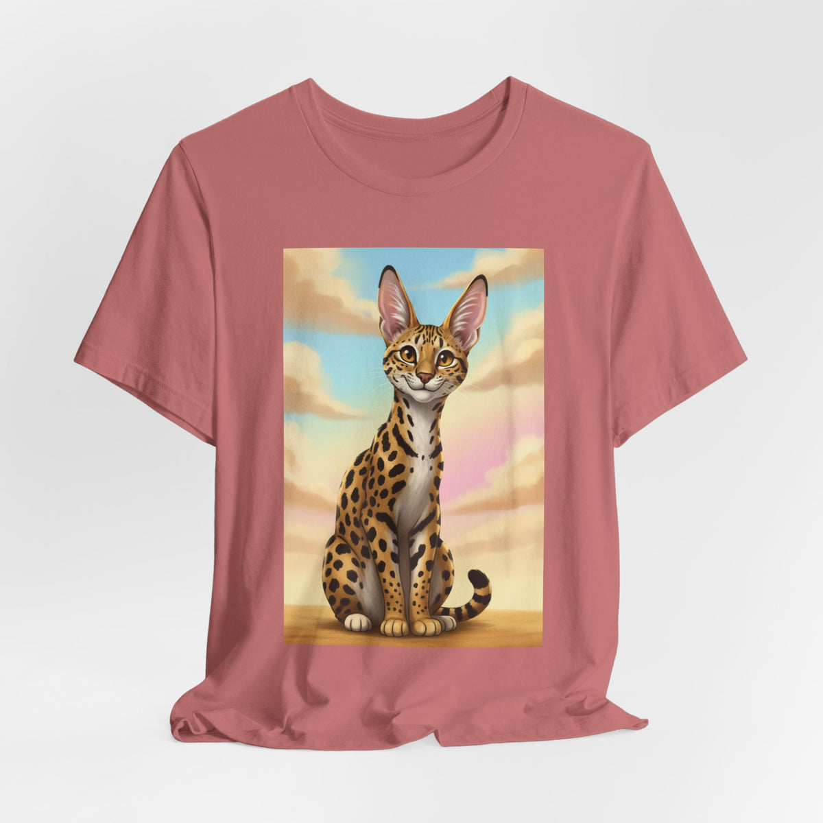 Cat — Savannah — T-Shirt