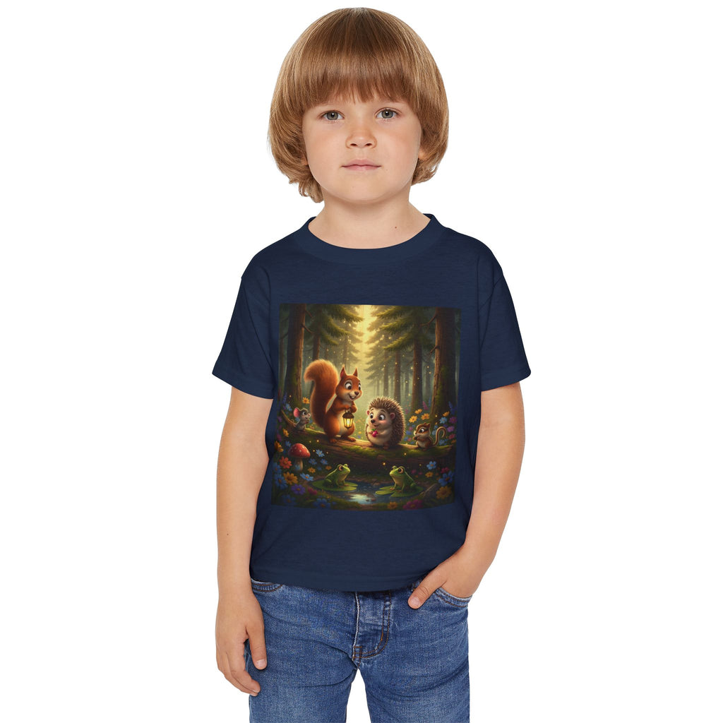 Hulabuloo — Hedgehog — Forest Party Toddler T-Shirt