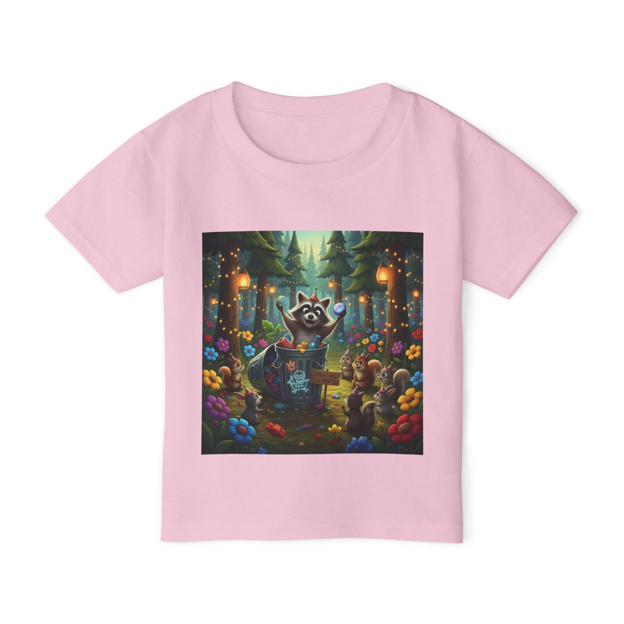 Hulabuloo — Raccoon — Forest Party Toddler T-Shirt
