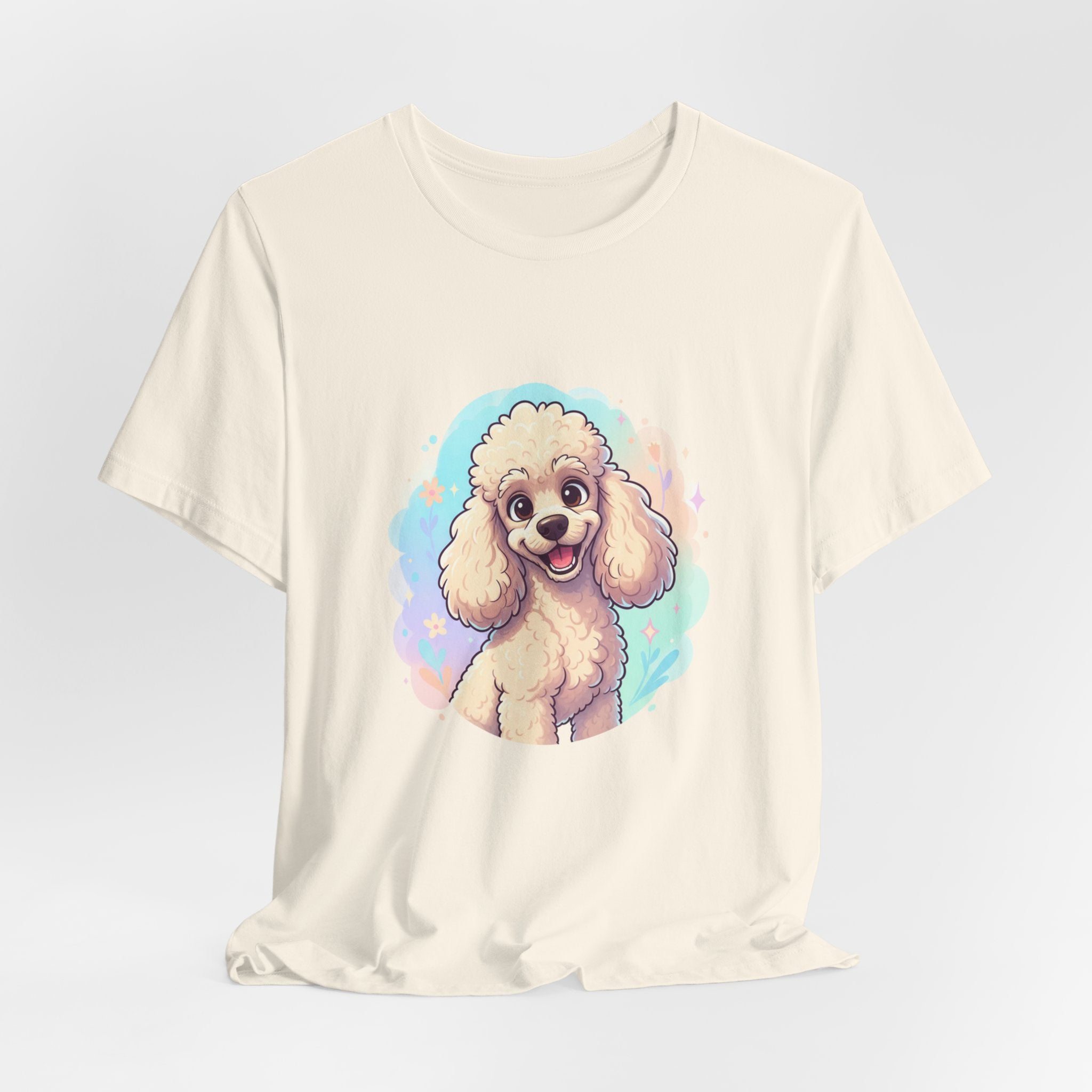 Poodle Tee — Cartoon Poodle Dog T‑Shirt
