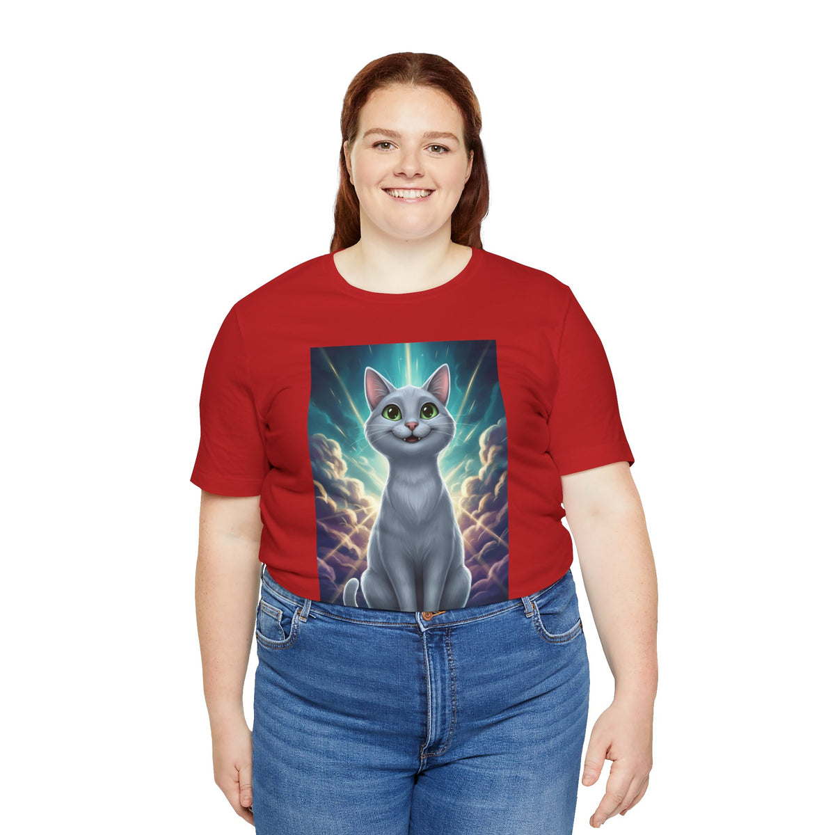 Cat — Russian Blue — T-Shirt