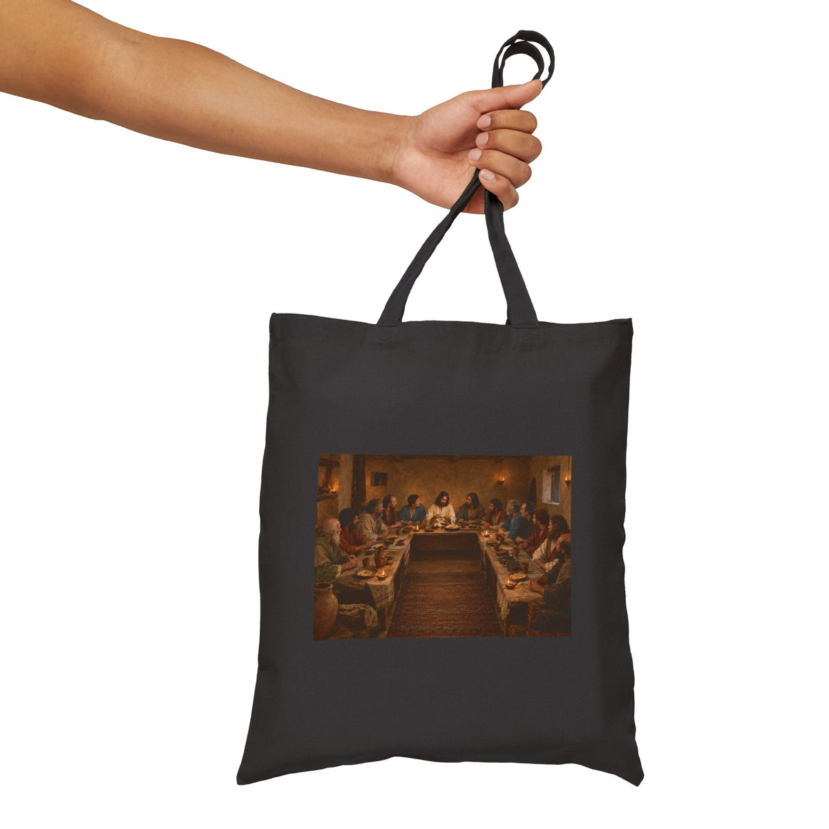 Hulabuloo — Resurrection & Last Supper — Bible Tote Bag