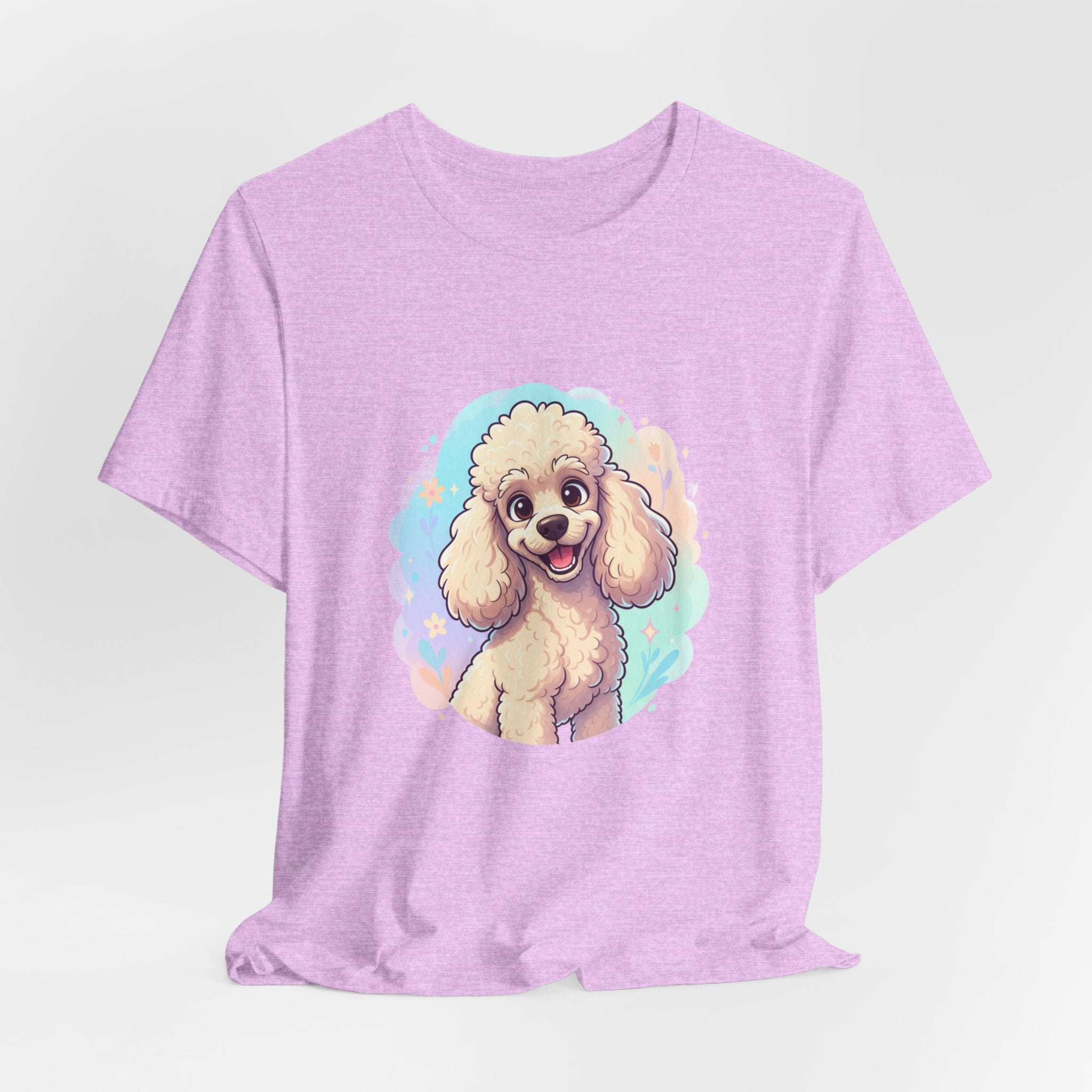 Poodle Tee — Cartoon Poodle Dog T‑Shirt