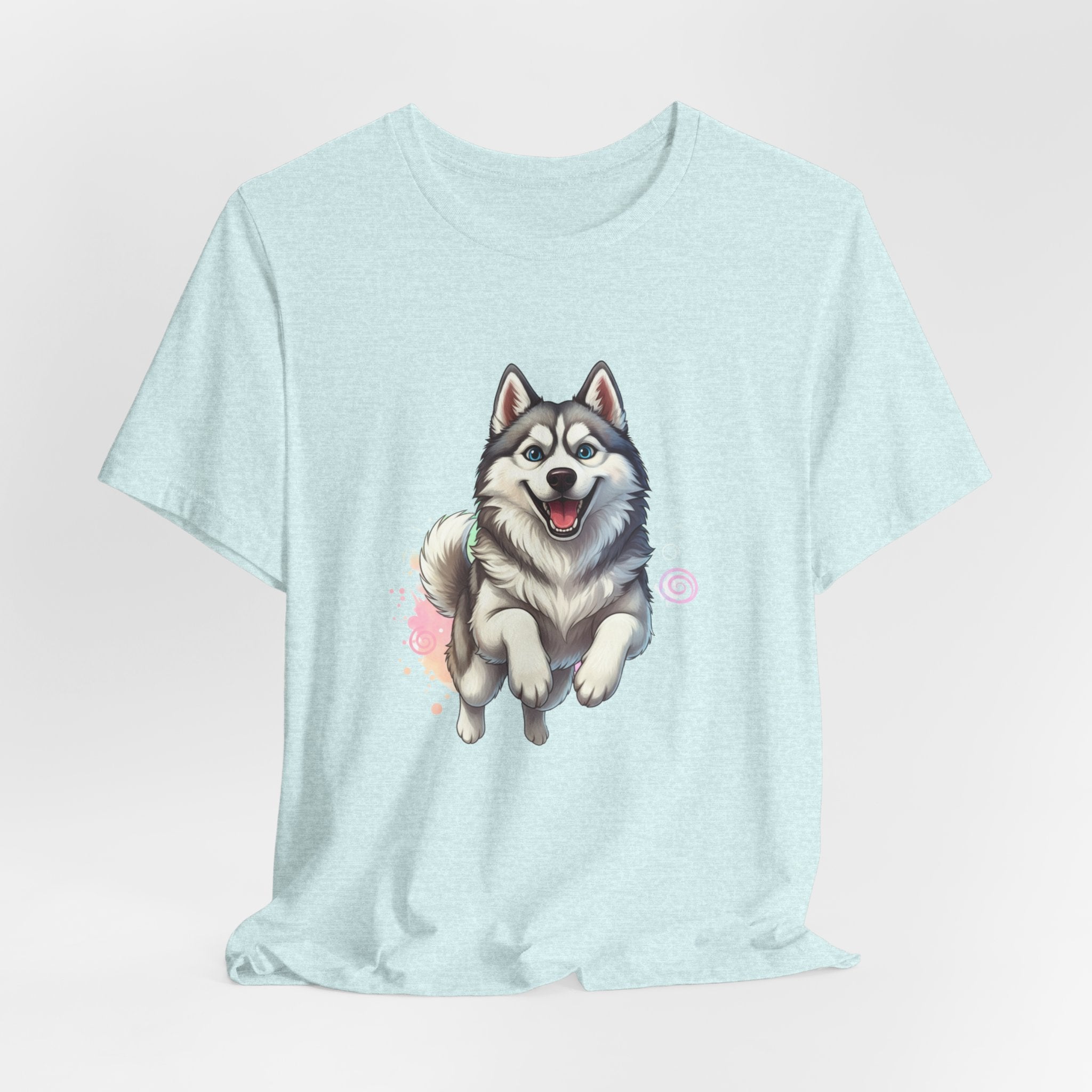 Husky T‑Shirt — Cute Alaskan Malamute Dog Tee
