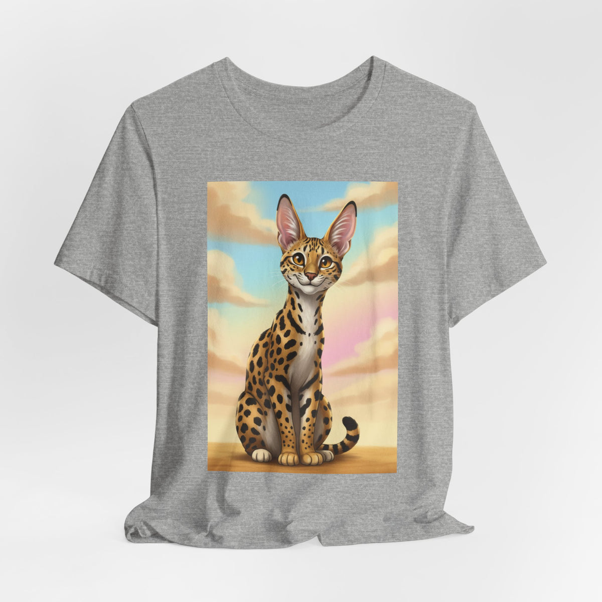 Cat — Savannah — T-Shirt