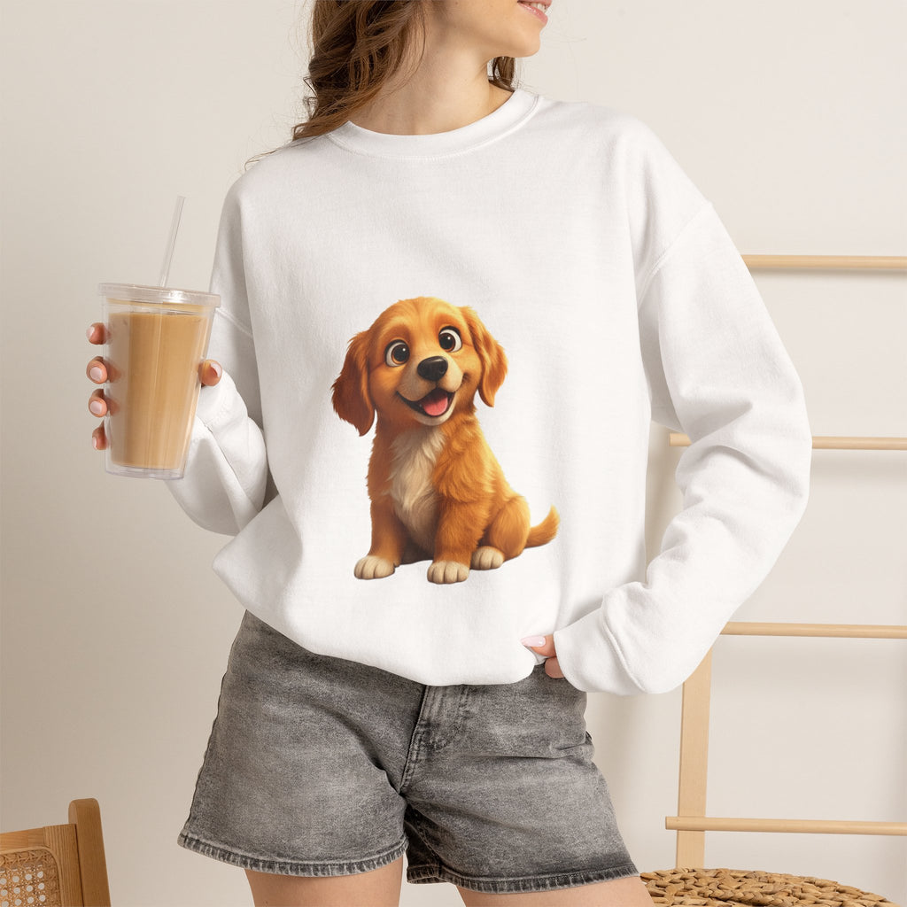 Puppy Graphic Sweatshirt