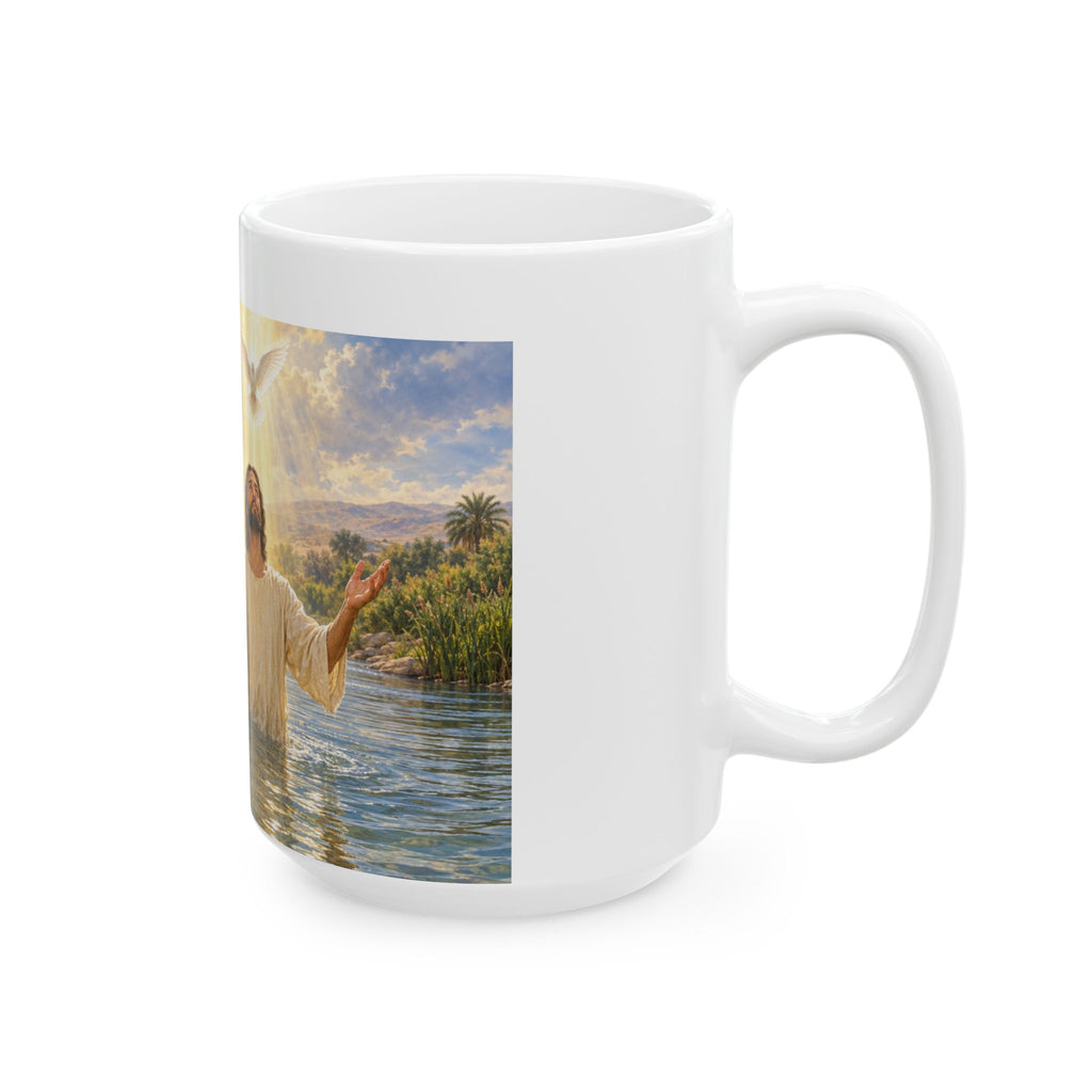 Hulabuloo — Baptism of Jesus — Bible Ceramic Mug