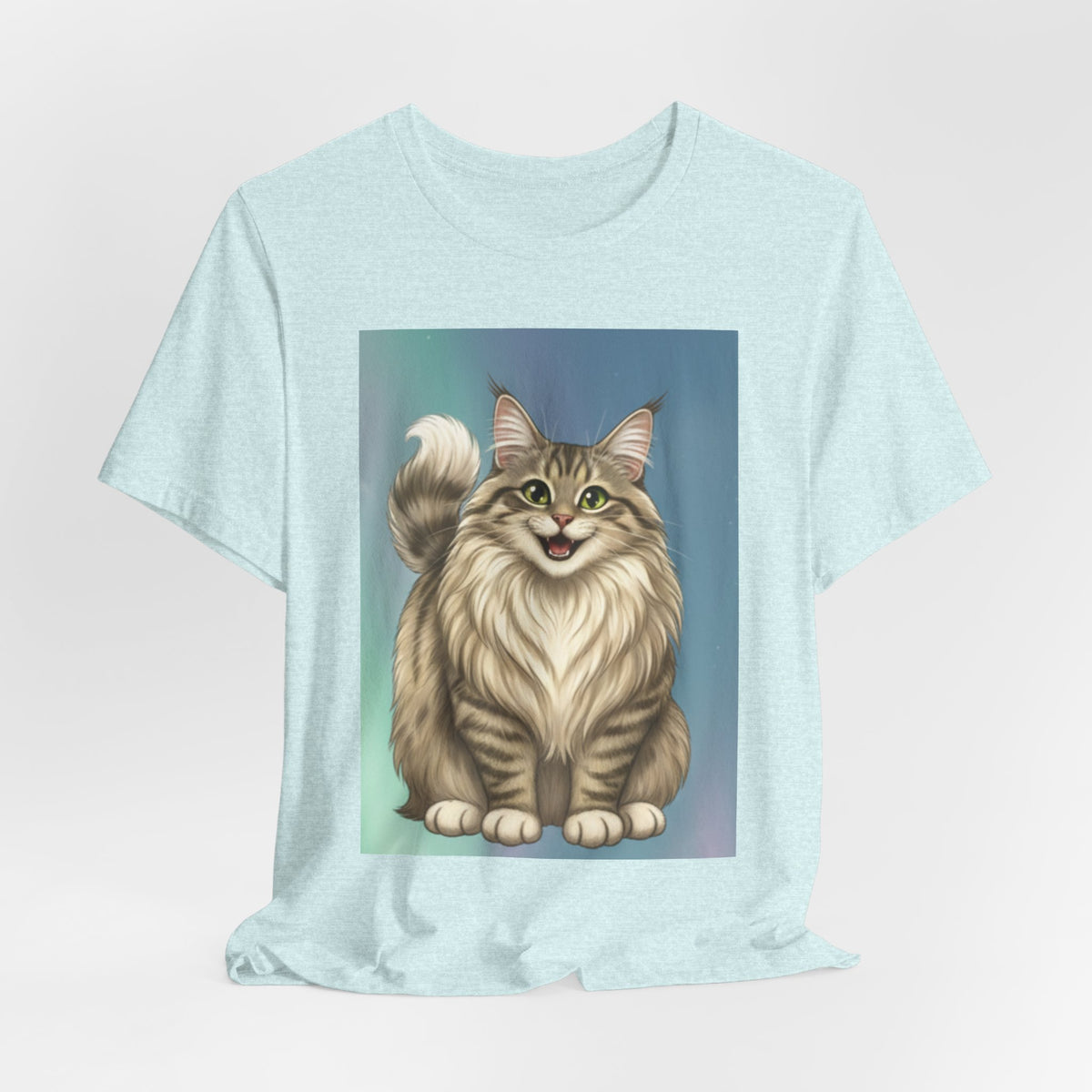 Cat — Norwegian Forest Cat — T-Shirt