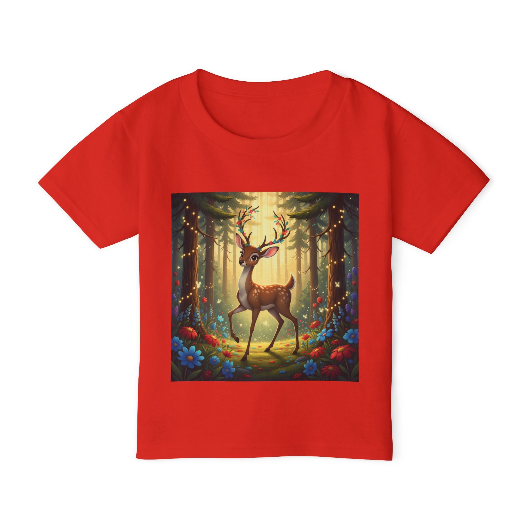 Hulabuloo — Deer — Forest Party Toddler T-Shirt