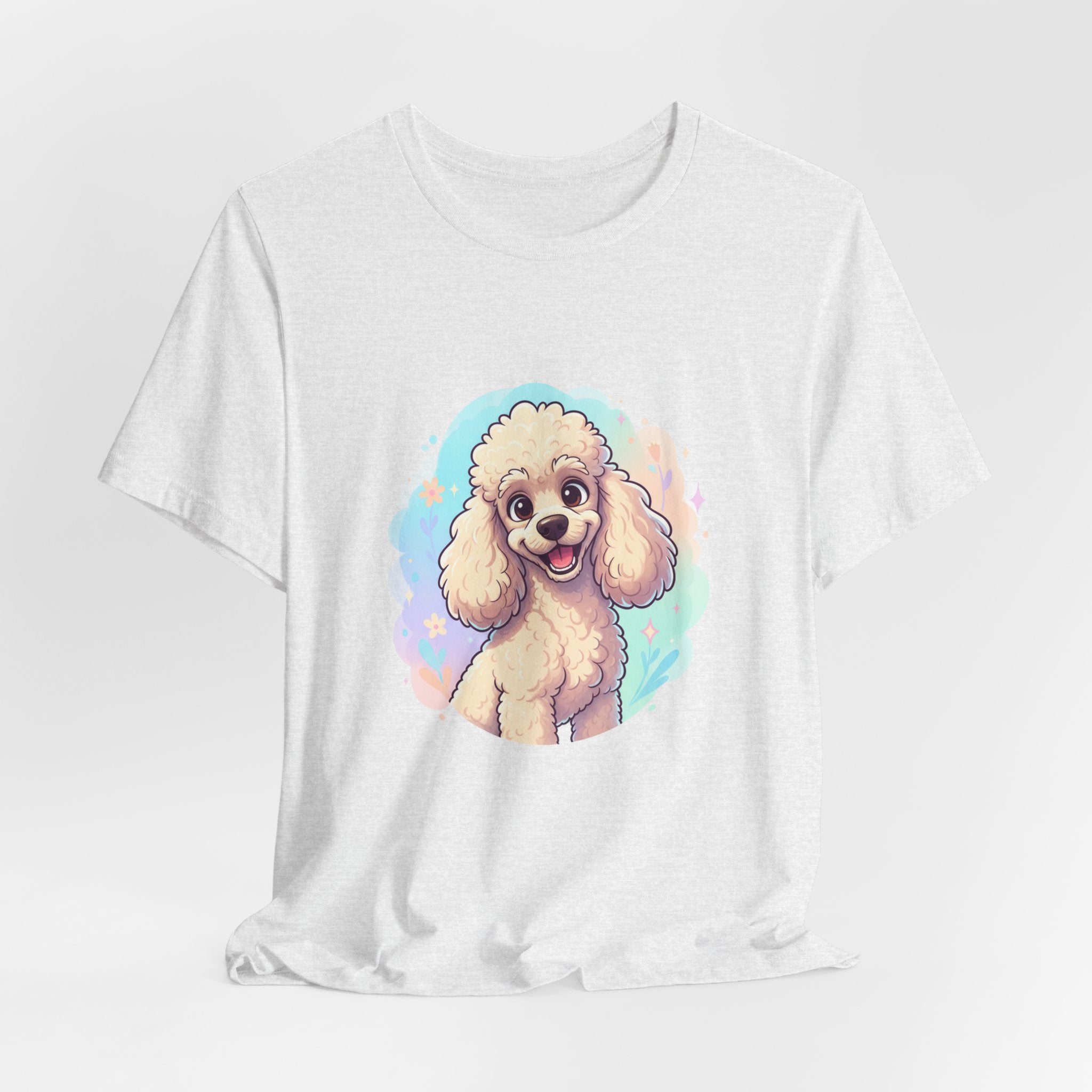 Poodle Tee — Cartoon Poodle Dog T‑Shirt
