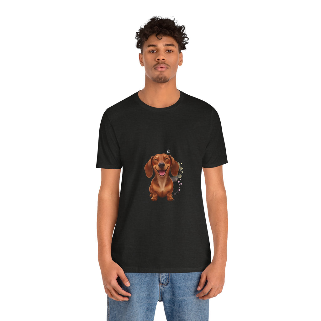 Dachshund Smile T-Shirt — Cute Happy Wiener Dog Tee