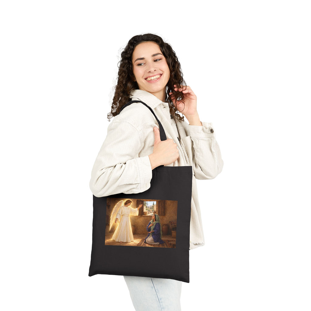 Hulabuloo — Annunciation & Jesus with Fishermen — Bible Tote Bag