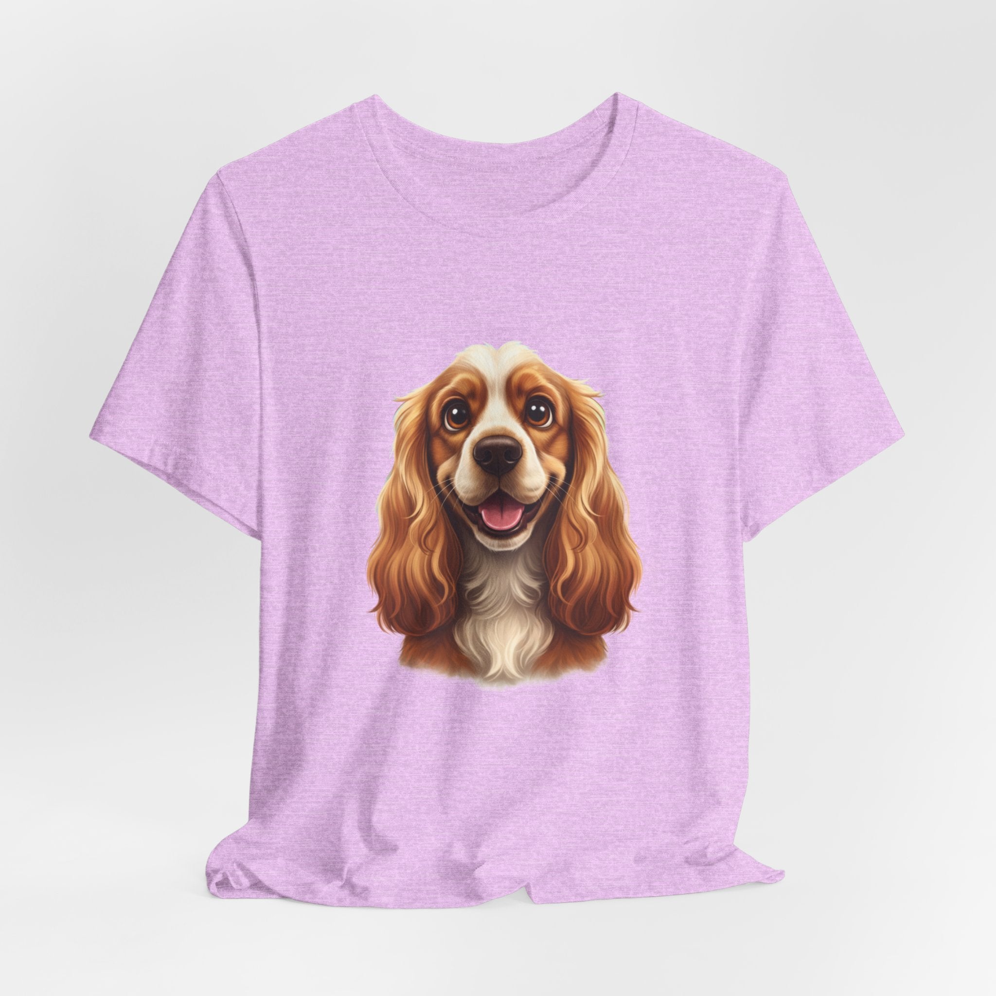 Cavalier King Charles Spaniel Portrait Tee - Cute Dog Lover T-Shirt