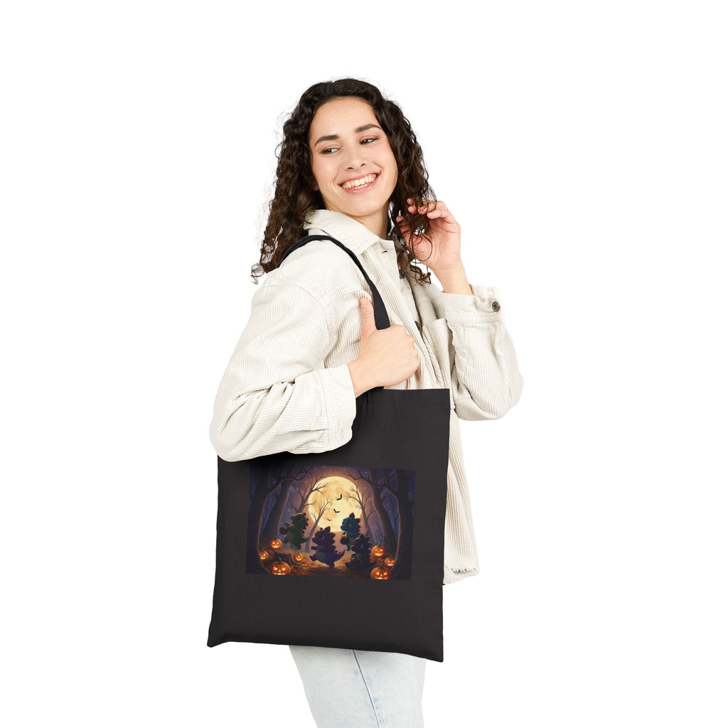 Dinosaur Harvest Hayride & Pumpkin Patch Two-Sided Tote Bag