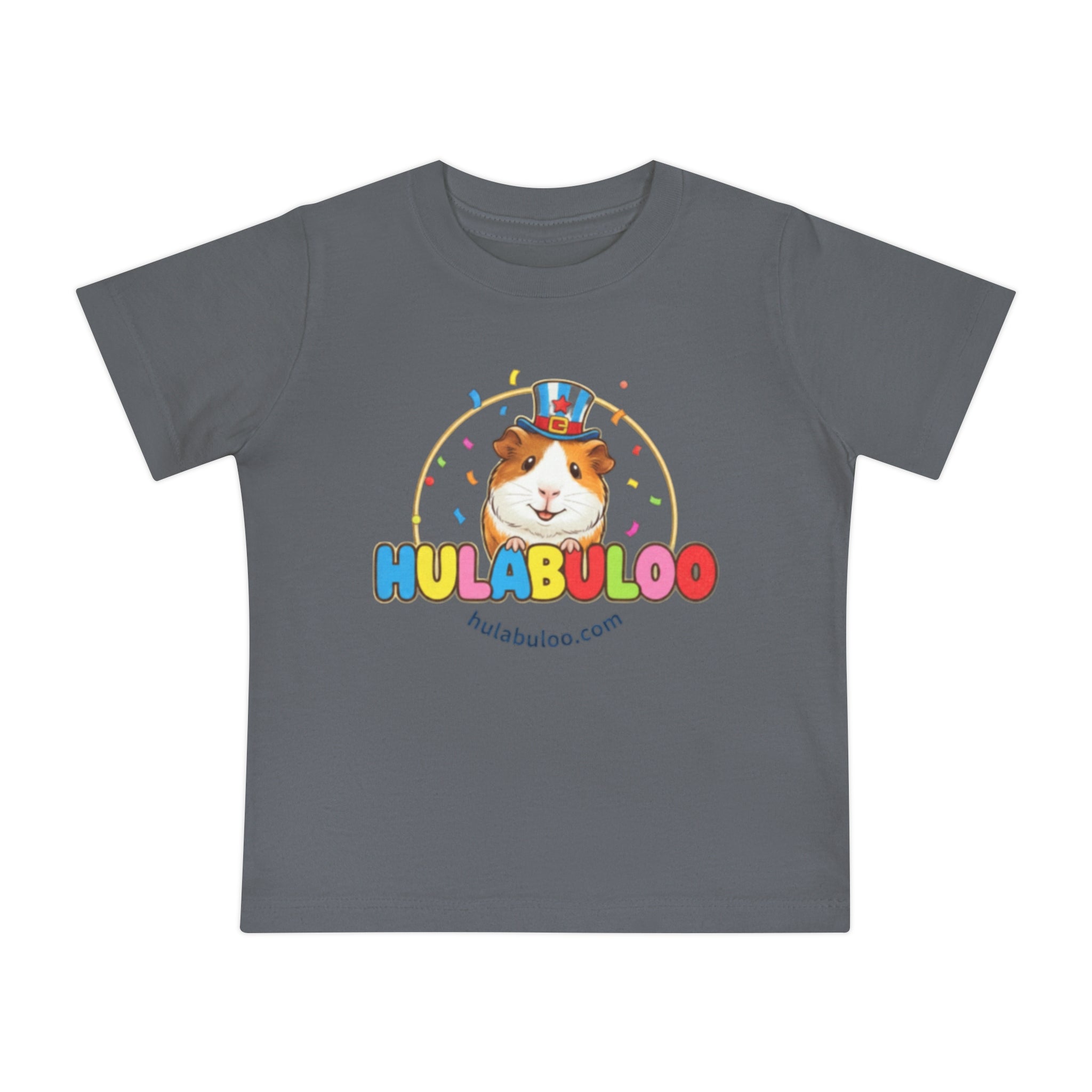 Baby T-Shirt — Colorful Cute 'HULABULOO' Chester Graphic Tee