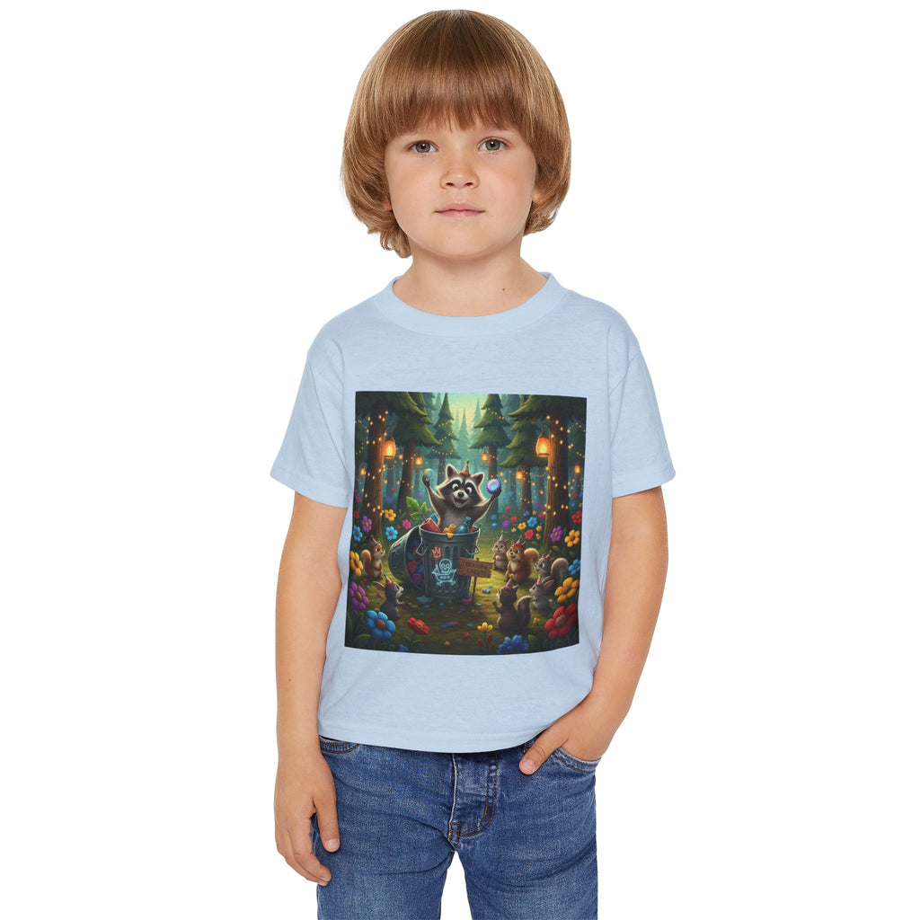 Hulabuloo — Raccoon — Forest Party Toddler T-Shirt