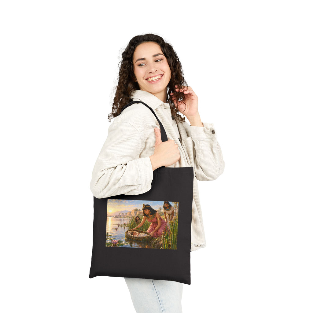 Hulabuloo — Jesus with Children & Baby Moses — Bible Tote Bag