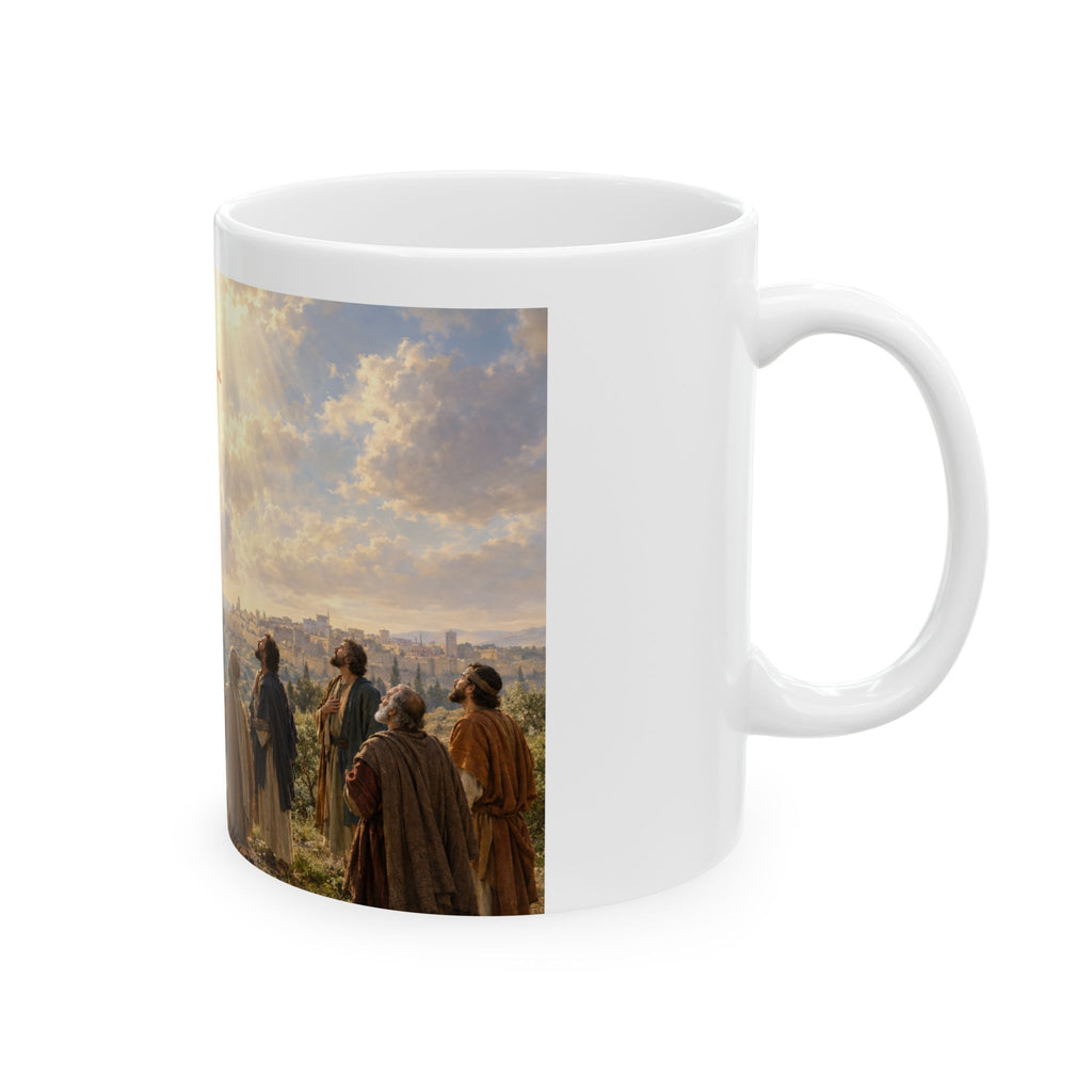 Hulabuloo — Ascension of Jesus — Bible Ceramic Mug