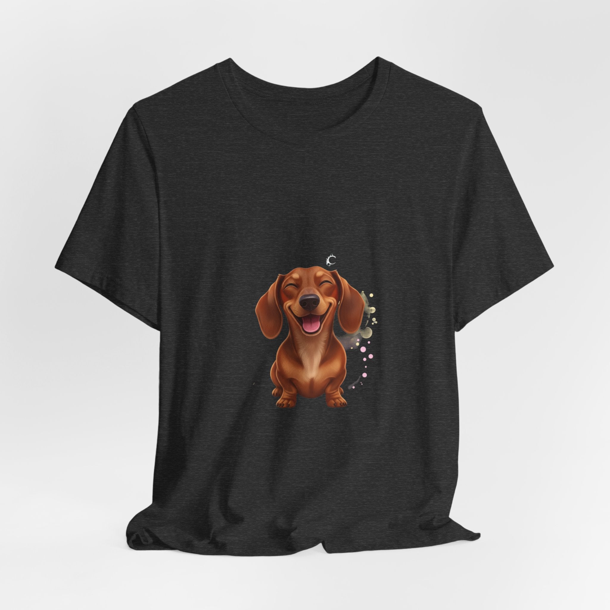 Dachshund Smile T-Shirt — Cute Happy Wiener Dog Tee
