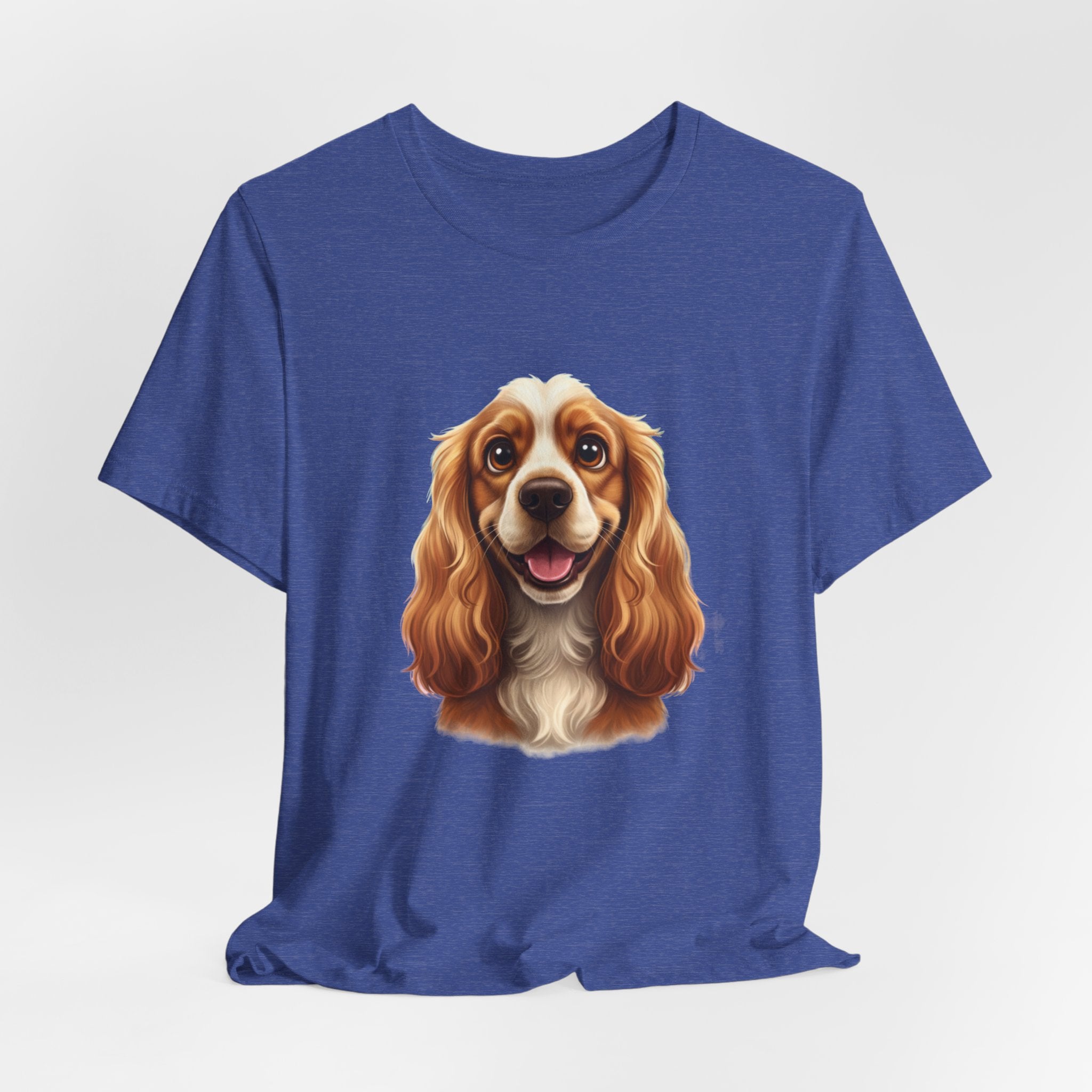 Cavalier King Charles Spaniel Portrait Tee - Cute Dog Lover T-Shirt