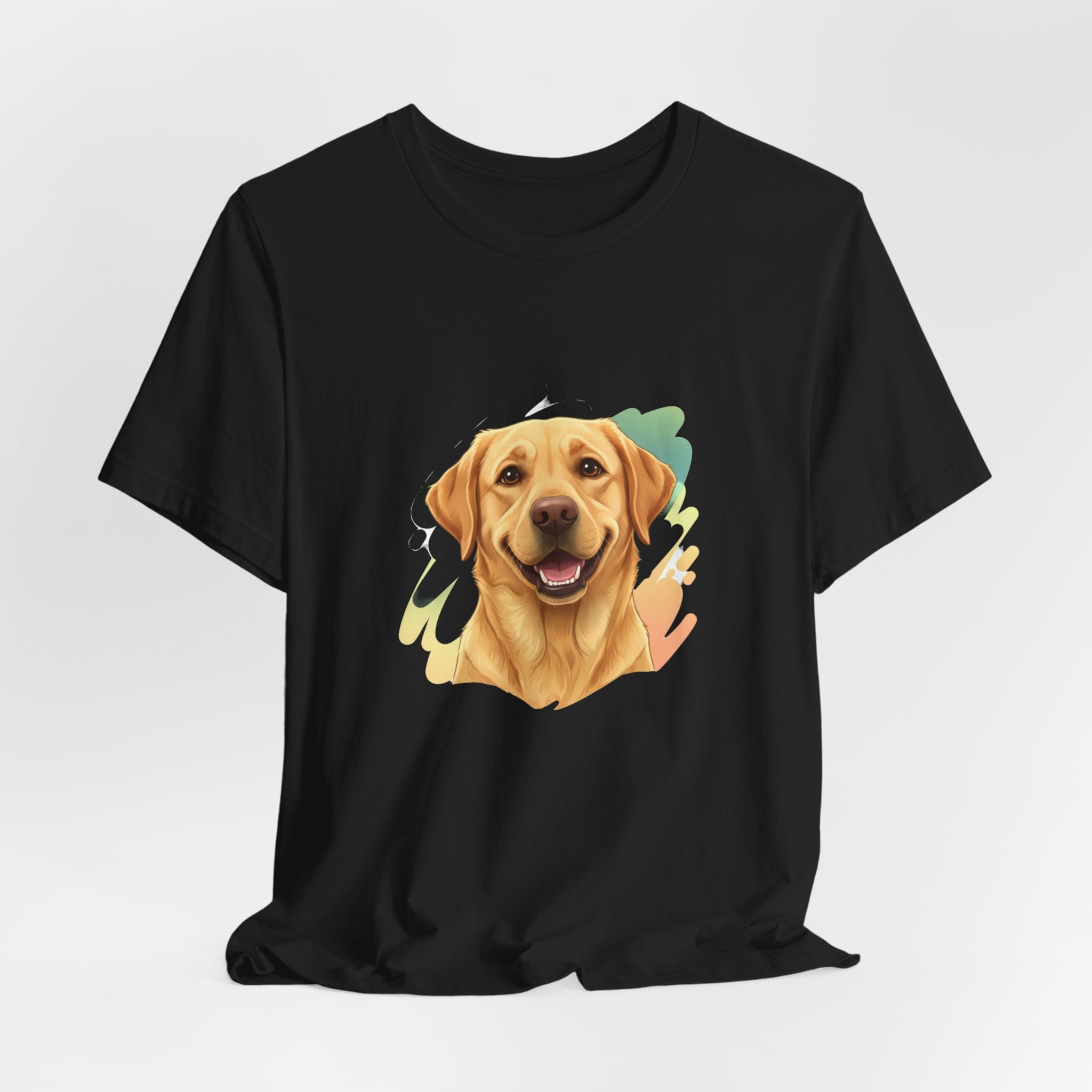 Labrador Retriever Portrait T-Shirt — Cute Dog Face Tee for Pet Lovers