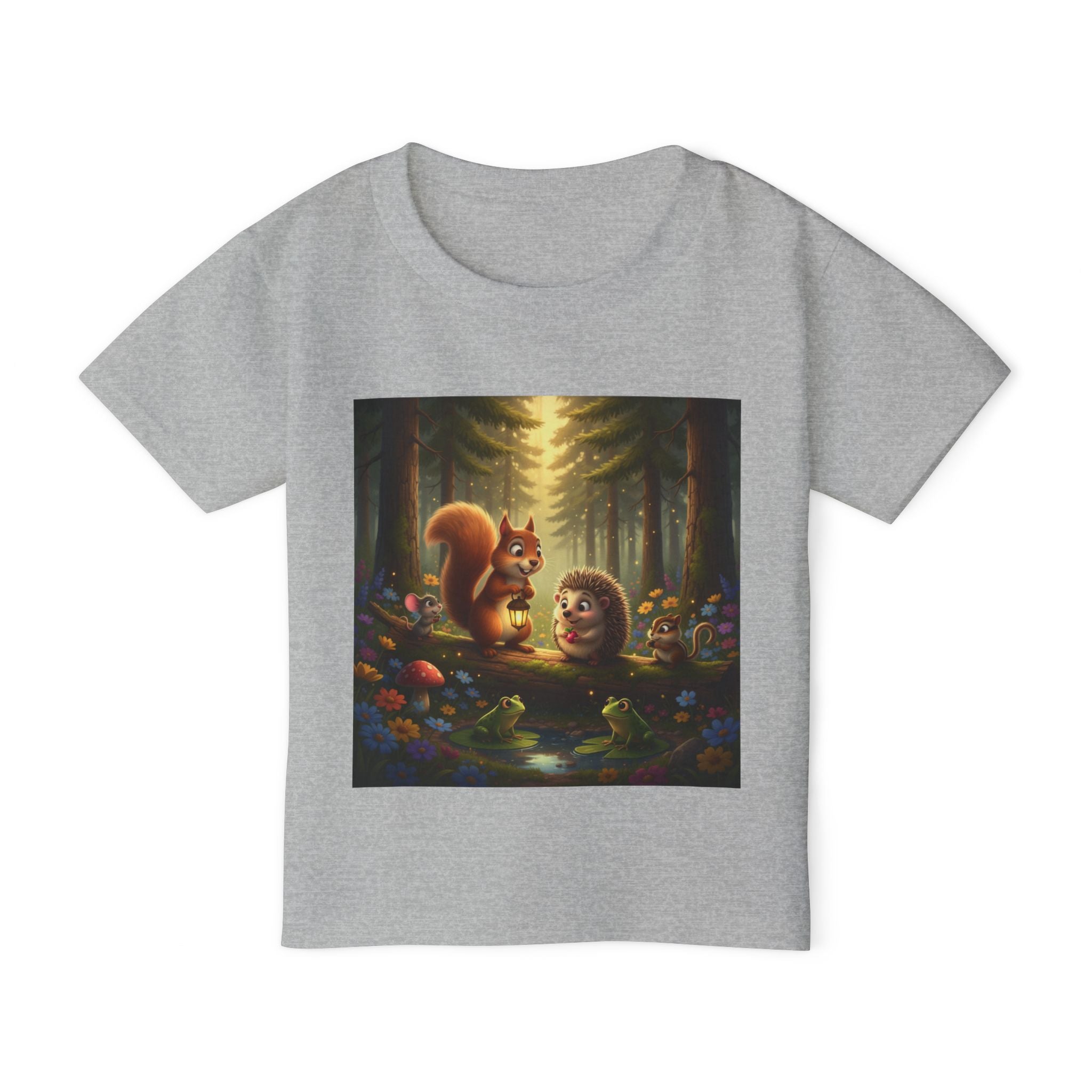 Hulabuloo — Hedgehog — Forest Party Toddler T-Shirt