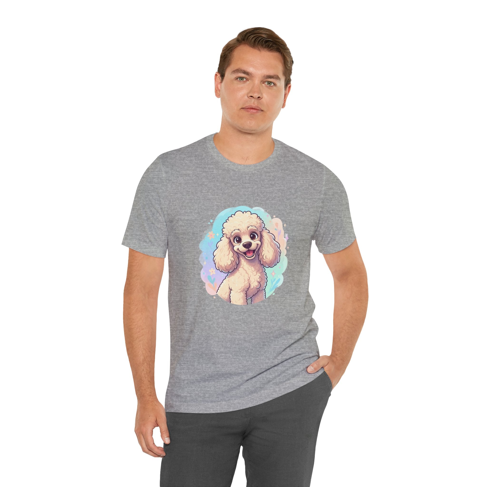 Poodle Tee — Cartoon Poodle Dog T‑Shirt