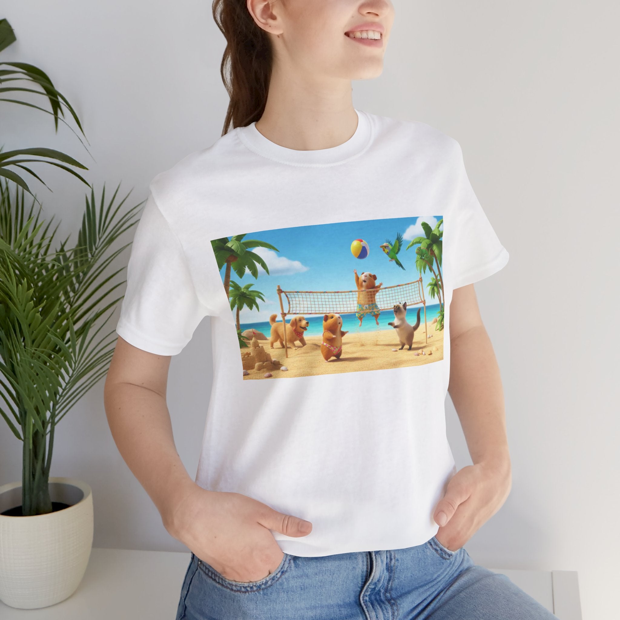 Guinea Pigs — Beach Volleyball — T-Shirt
