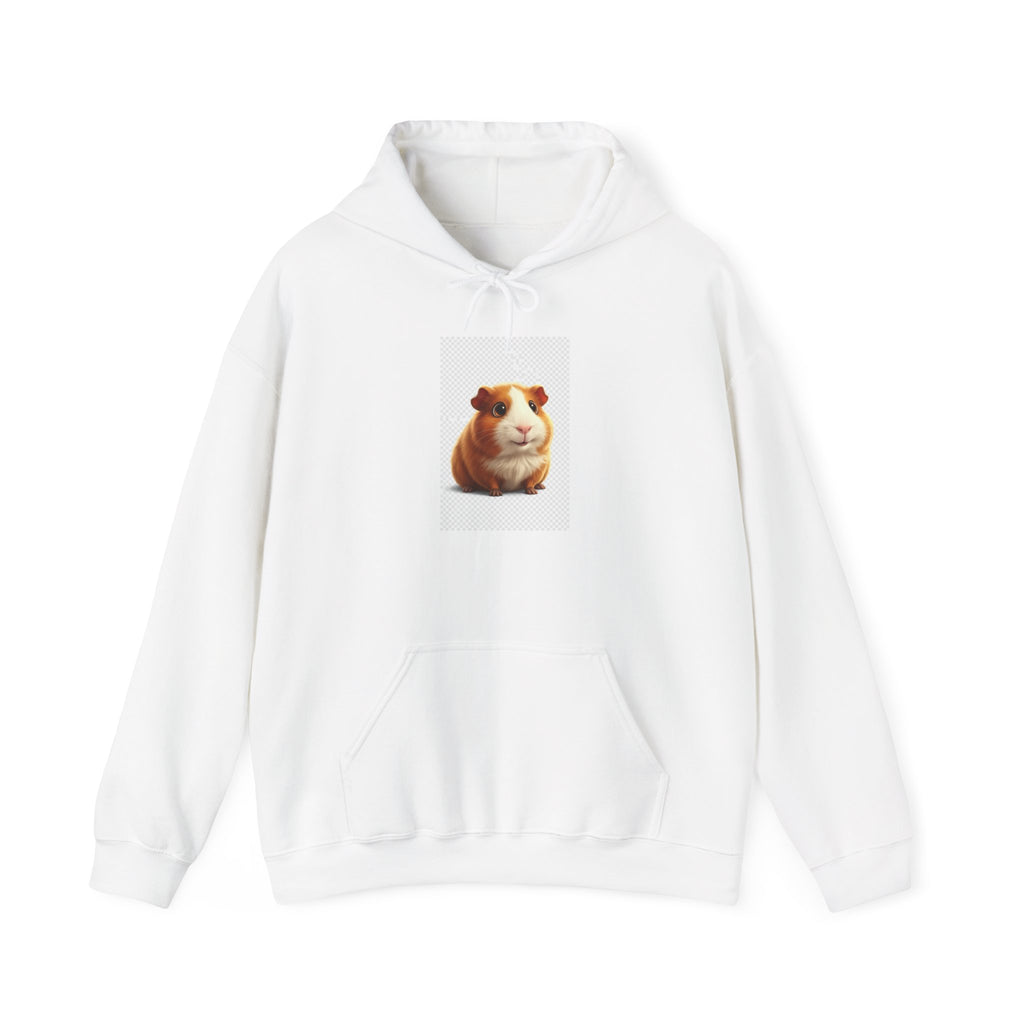 Guinea Pig Portrait Hoodie - Cute Pet Art Hoodie