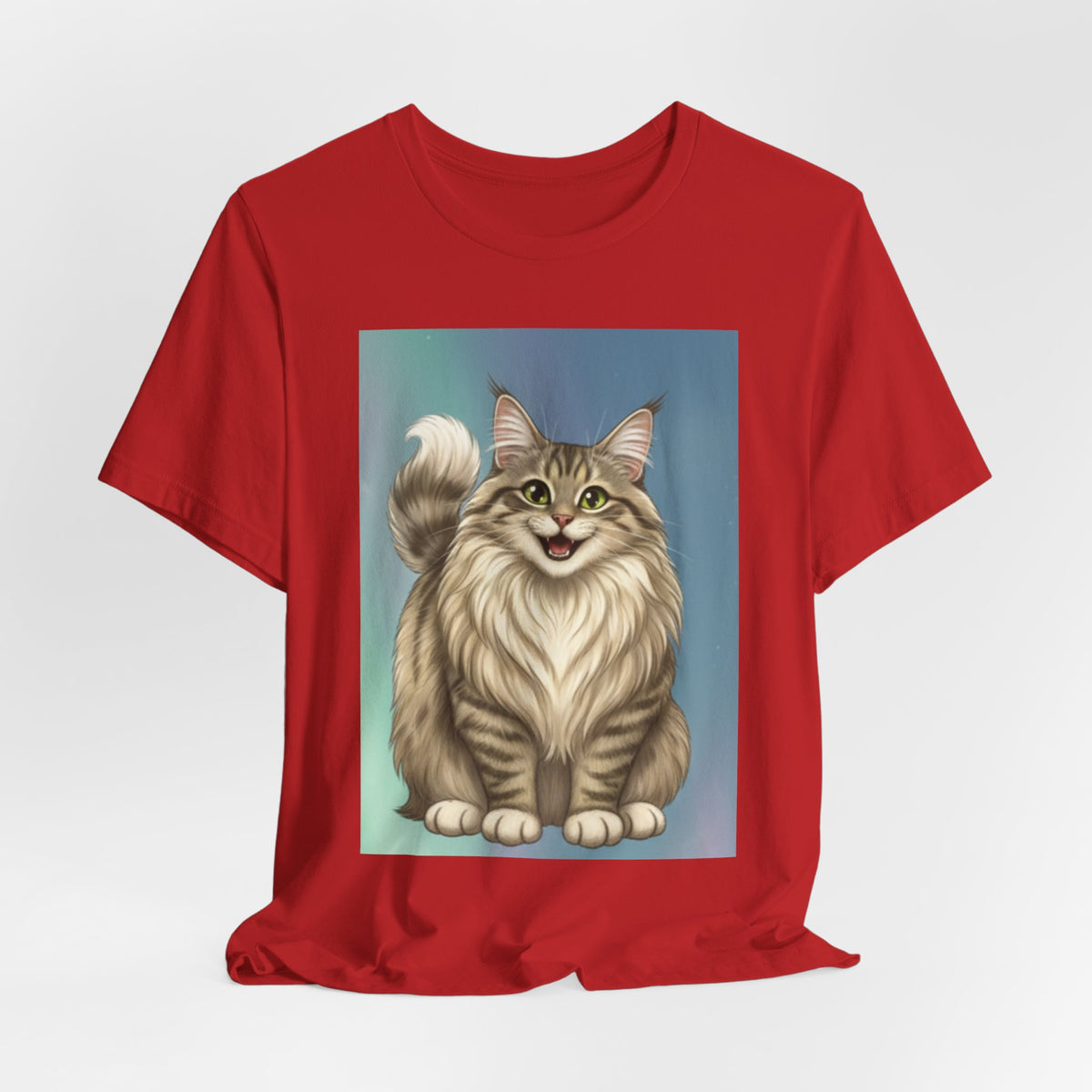 Cat — Norwegian Forest Cat — T-Shirt
